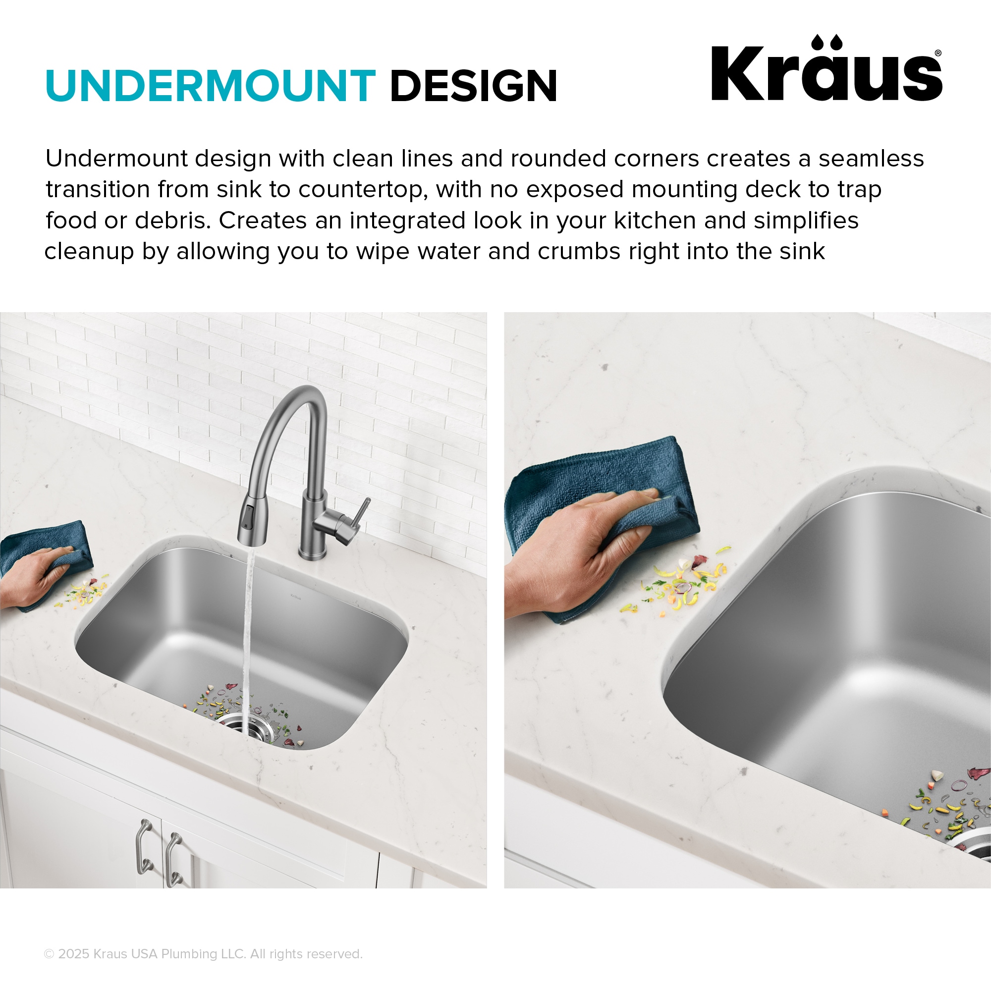 Kraus KBU12 Kitchen-Sinks - View #8