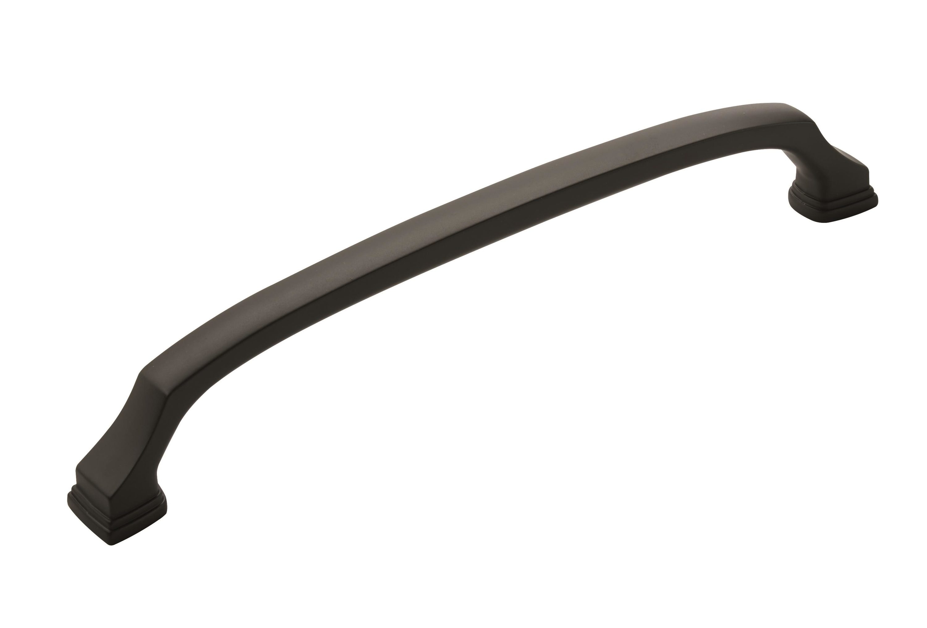 Amerock BP55349BBR Revitalize 12-in , 305mm Center to Center Black Bronze Arch Handle For Use on Appliances Drawer Pulls