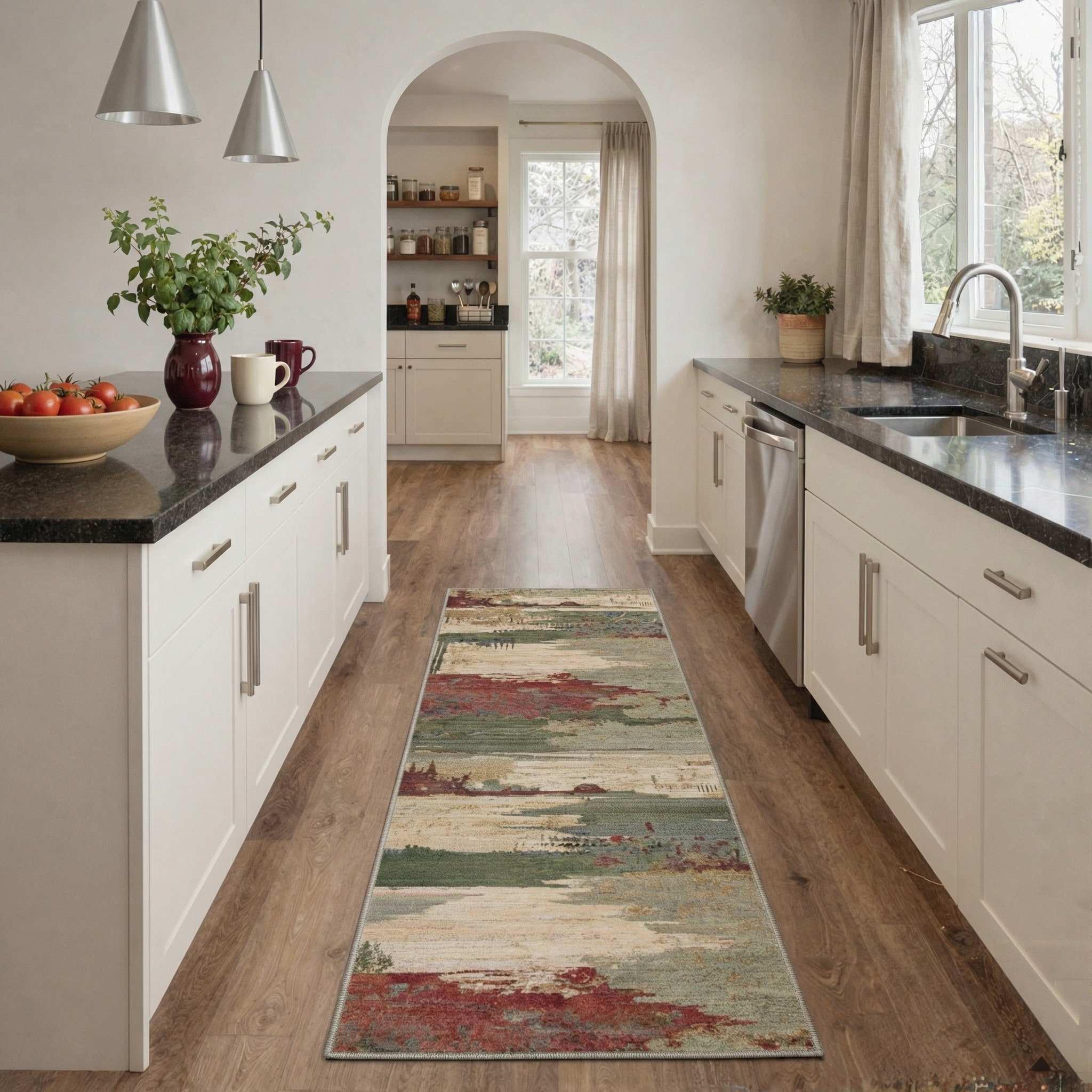 BAVNI 2X7 Area Rugs for Living Room Machine Washable Non Slip Backing ...