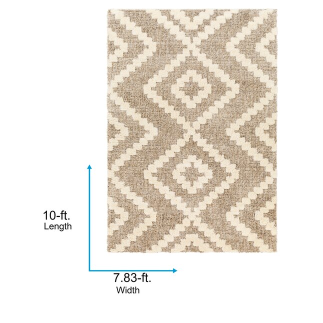 Artistic Weavers 8 X 10 (ft) Cream/Beige Indoor Geometric Global Area ...