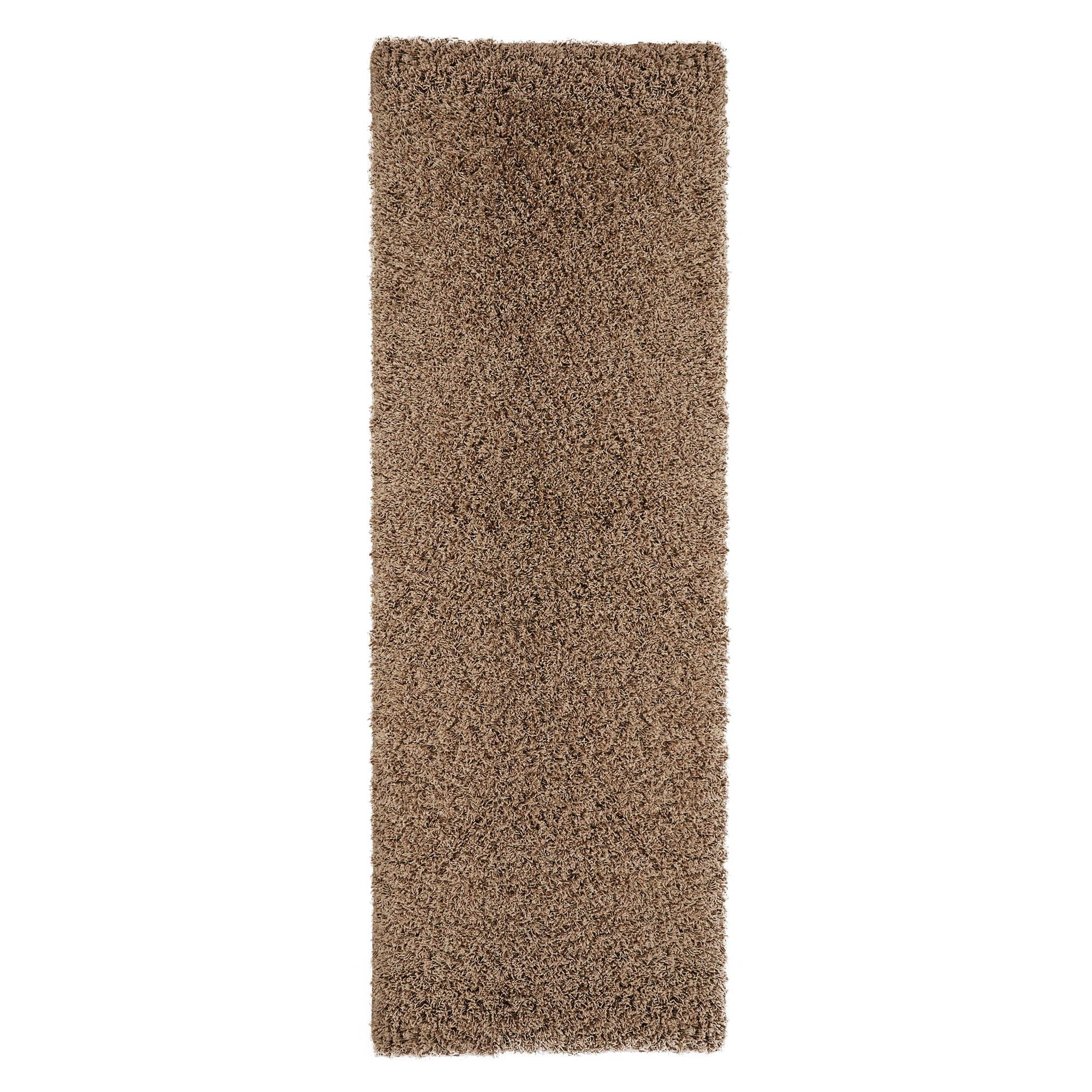 Ottomanson Ultimate shag 2 x 5 Brown Indoor Area Rug at Lowes.com