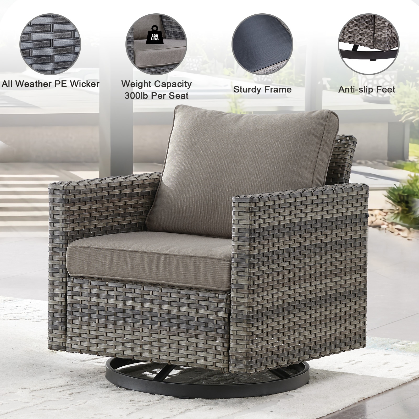 Rilyson FS069-3X2 Patio-Chairs - View #5