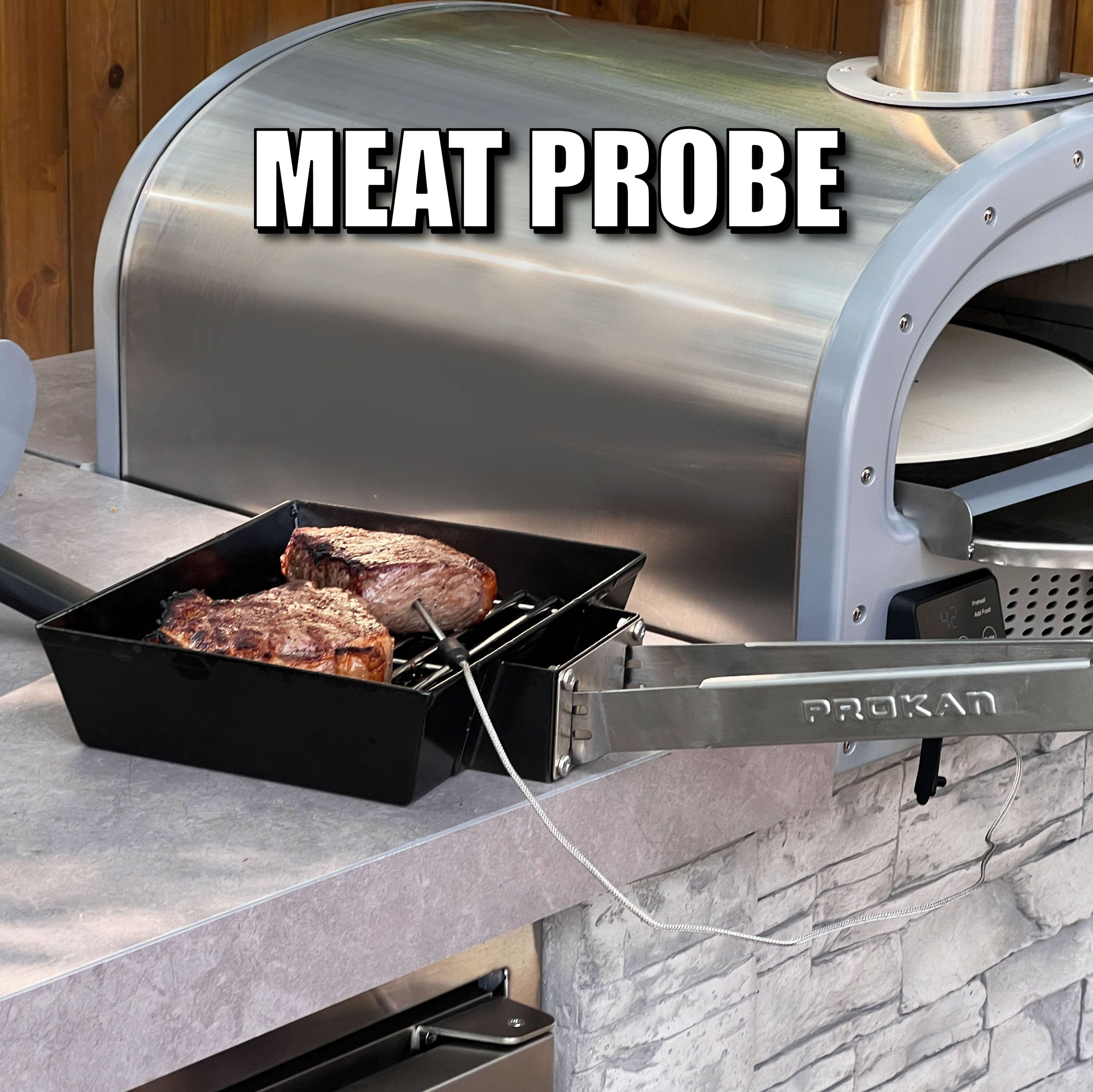 Prokan Grills KANO 16" Insulated Steel Hearth Liquid Propane Outdoor