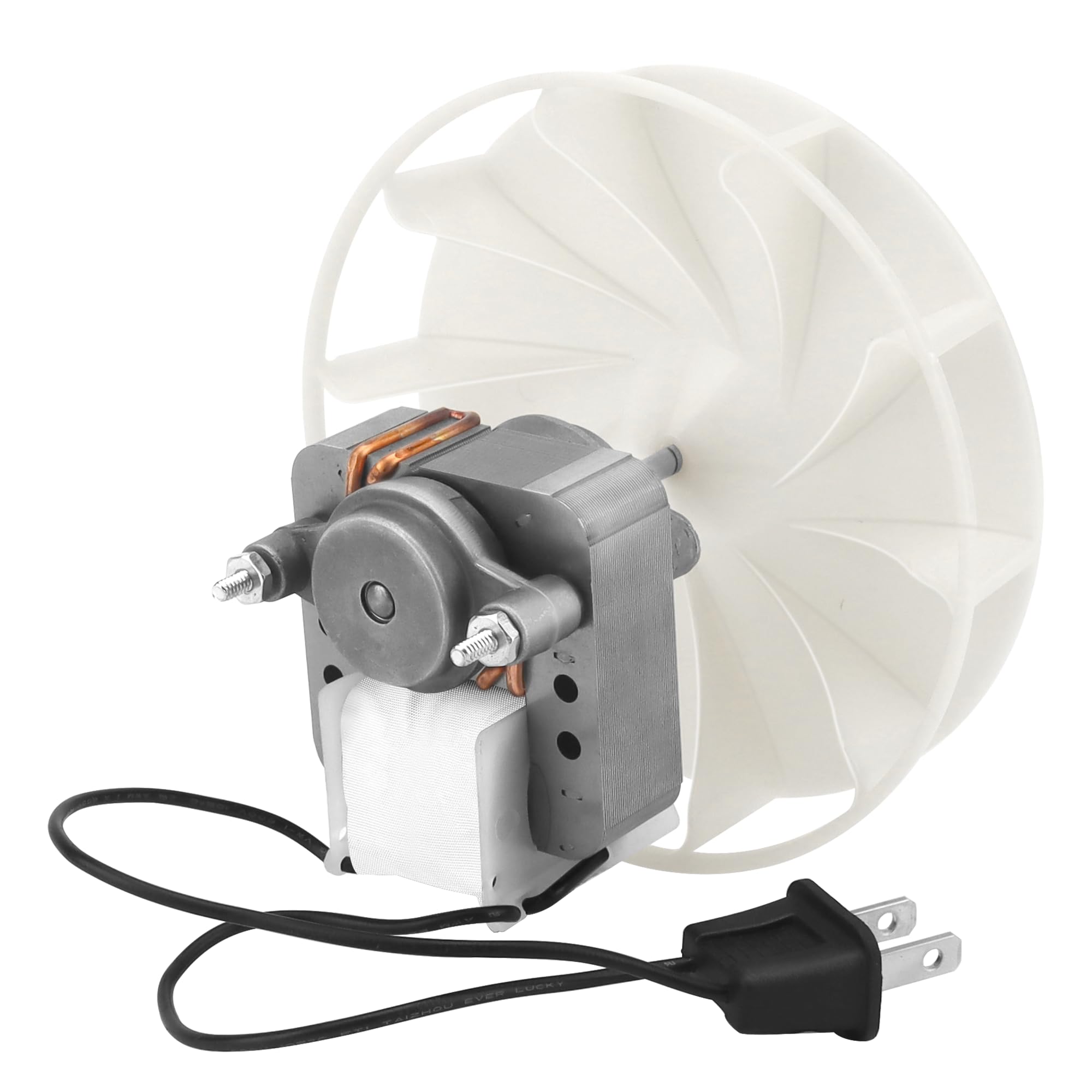 Misopily  Bathroom Fan Motor Kit 1 Kit 120V 70CFM 3000RPM Includes S99080166 BP28 Replacement Motor and 5.27 Inch Fan Wheel for Exhaust Fan