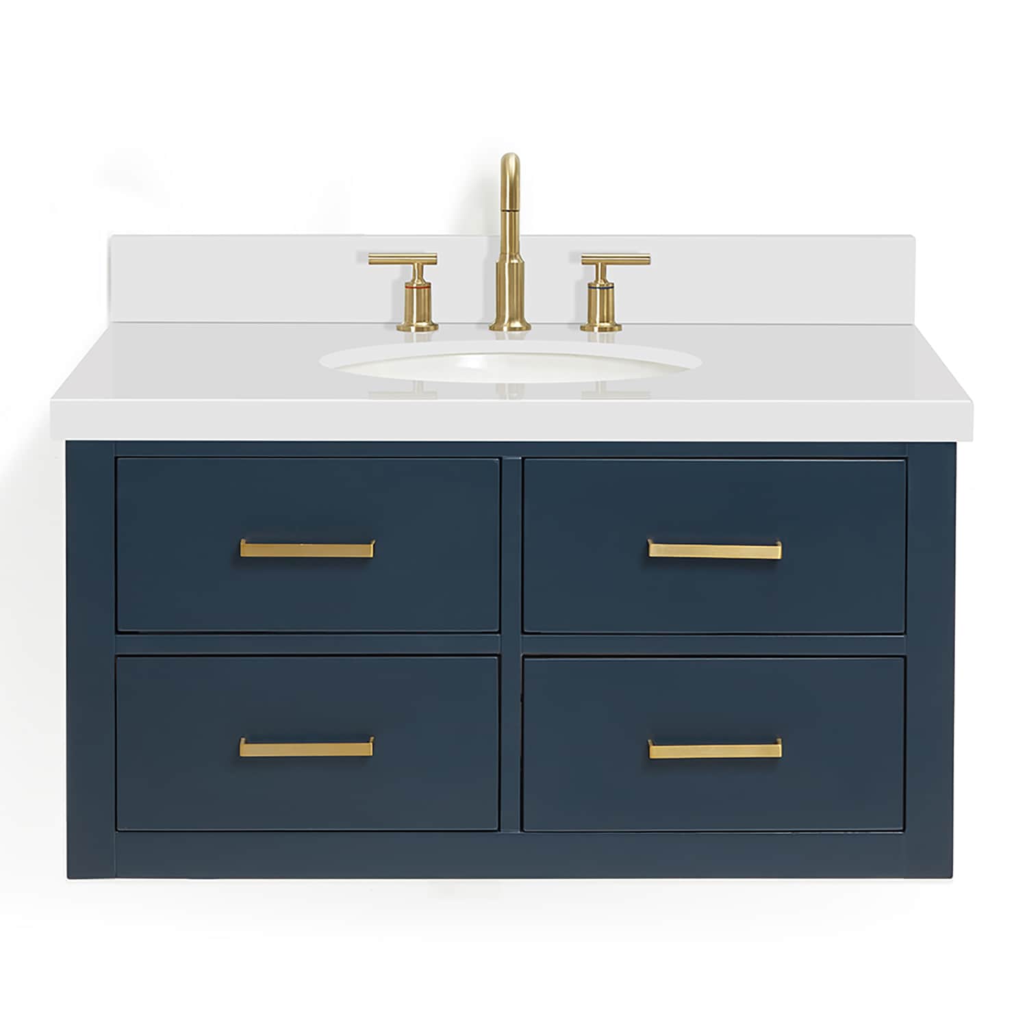 ARIEL W037SWQOVOMNB Bath-Vanity-Combo - View #2