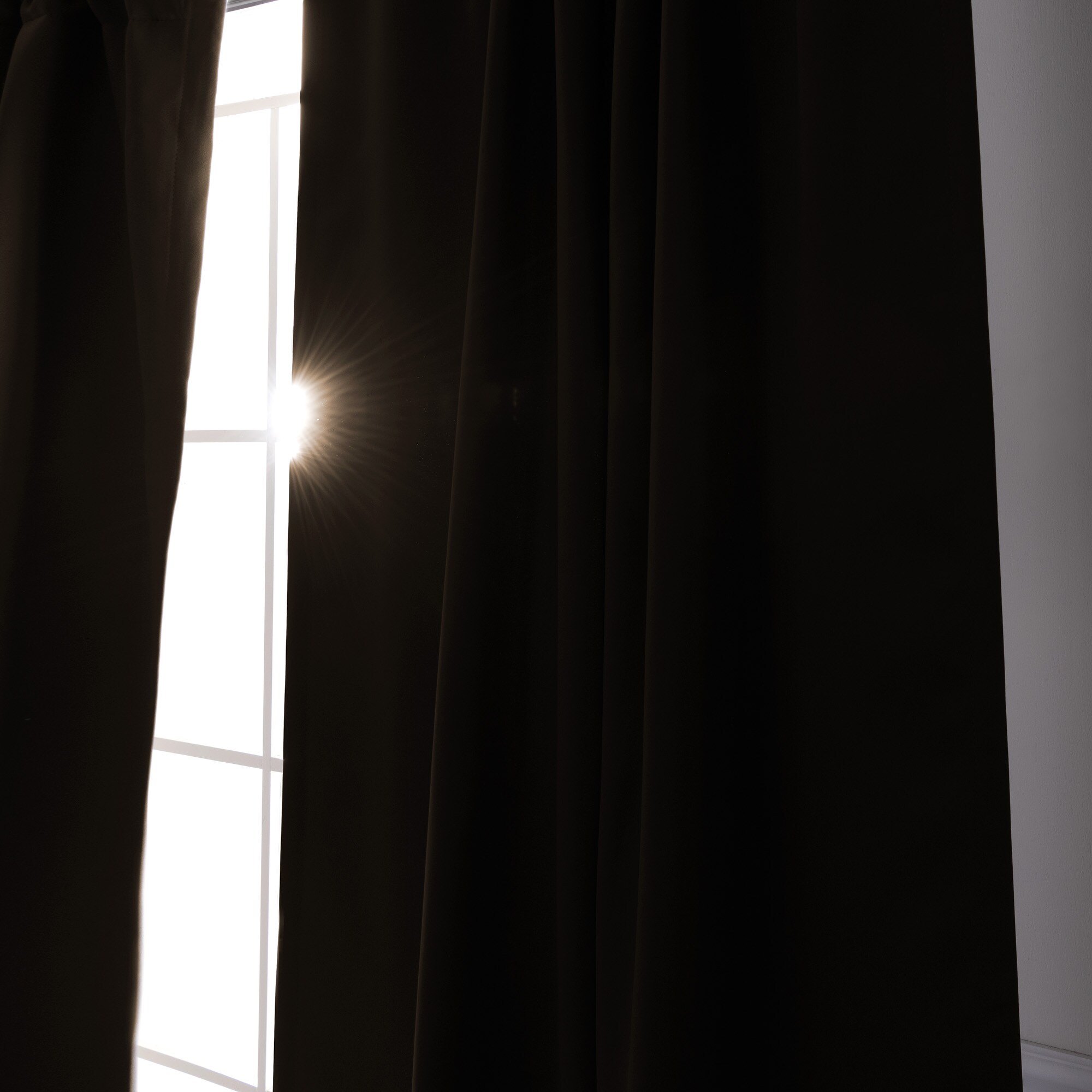 Best Home Fashion SOLID-40W84L-DOVE curtains - View #6