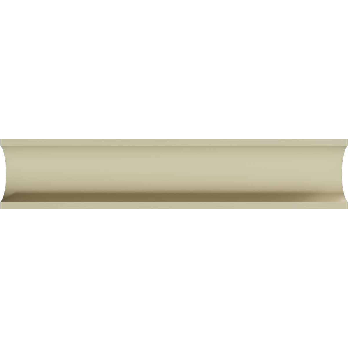 Primed White Polyurethane Reeded Panel Moulding