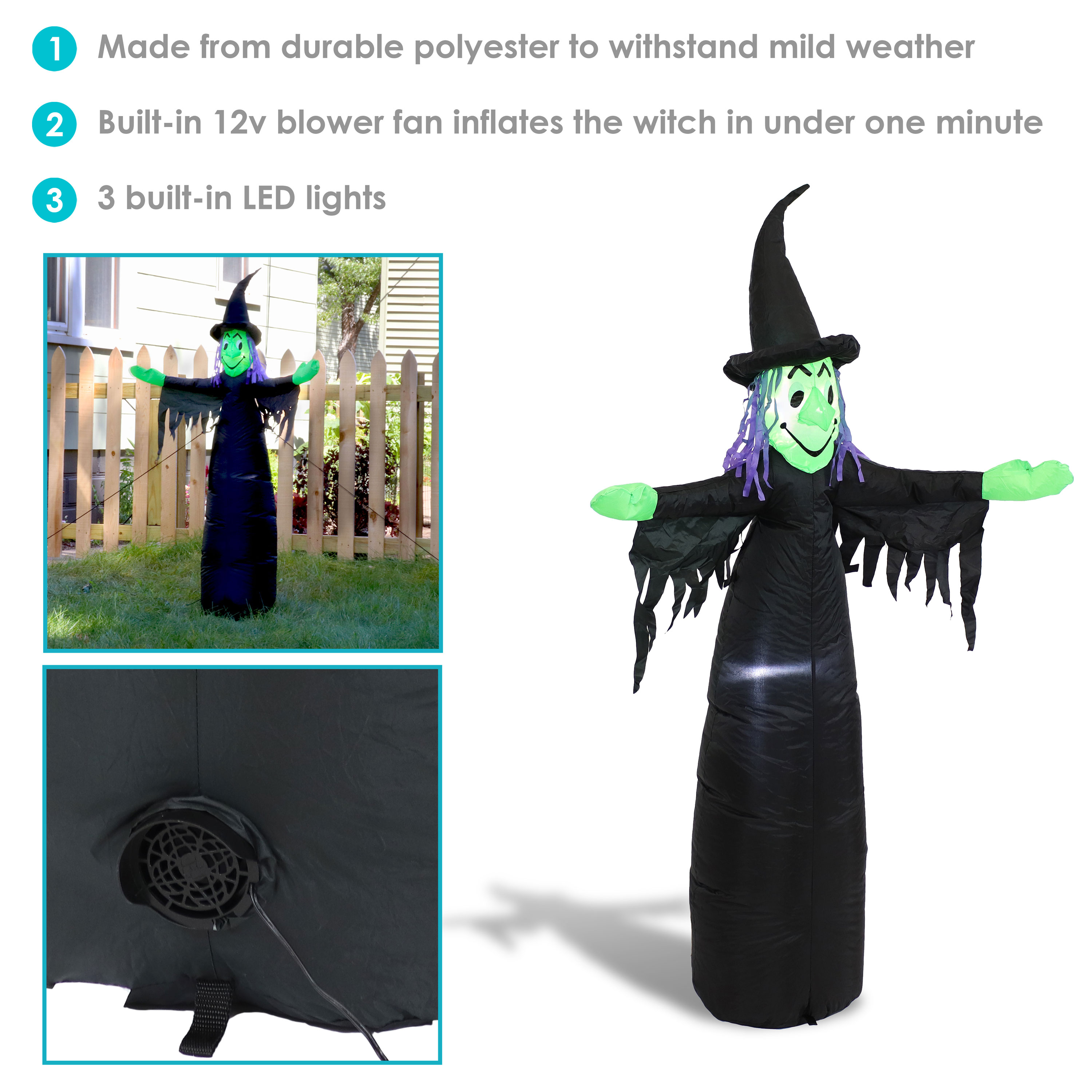 Sunnydaze Decor LDE-980 Outdoor-Halloween-Decor - View #4