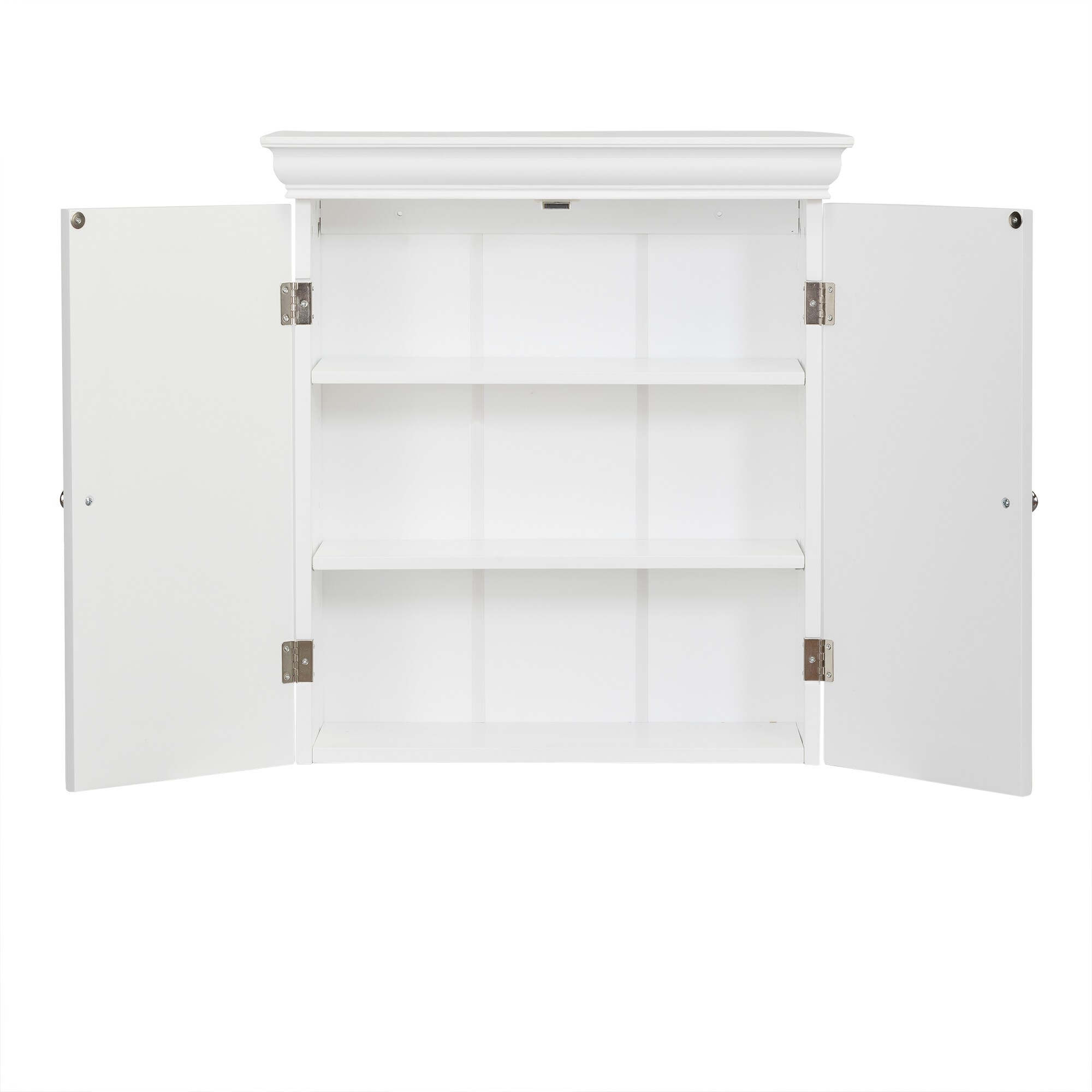 Stratford Classic White 24'' Engineered Wood Removable Wall Cabinet