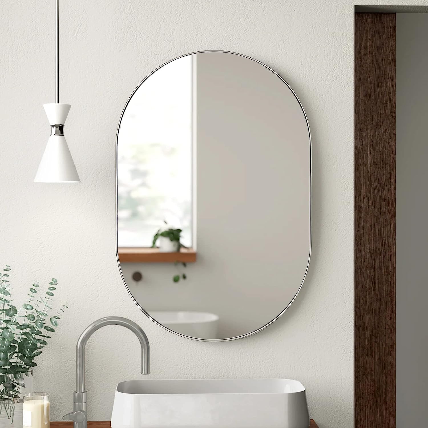 Forclover HUC-OV2028SL Framed-Bath-Mirrors - View #6