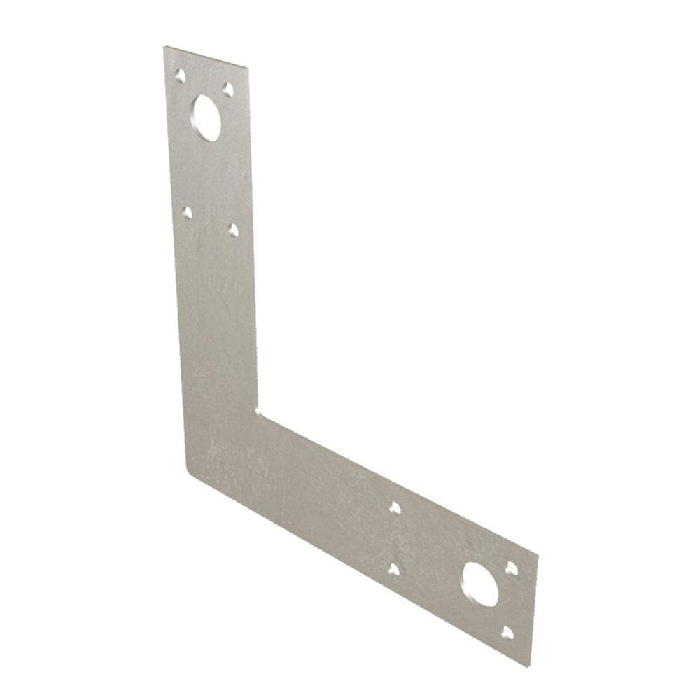USP L6 6-in 14 -Gauge Galvanized Steel L-strap Wood to wood