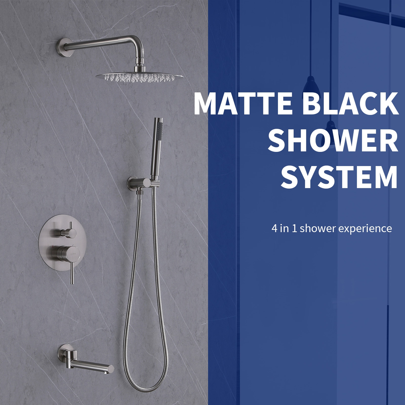 BWE A-98003-N Showerhead-Bar-Panels - View #2