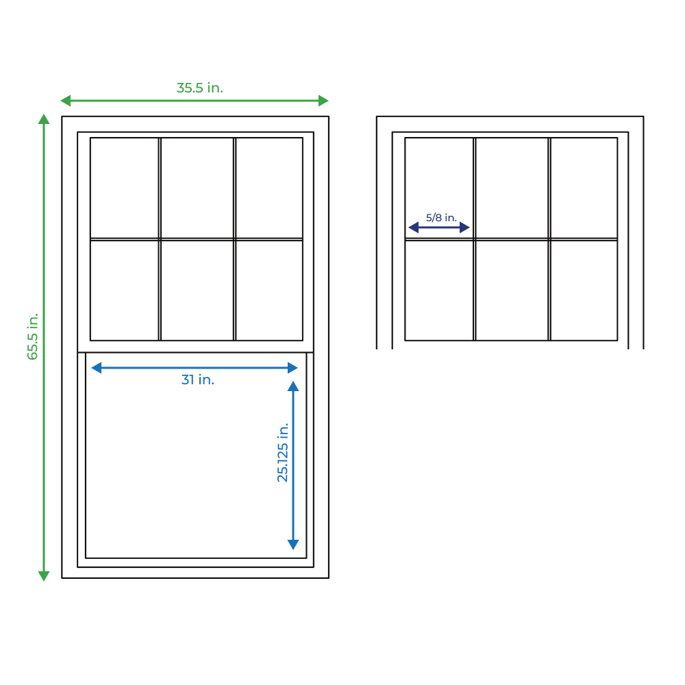 RELIABILT 7198012452673201DH Double-Hung-Windows - View #5