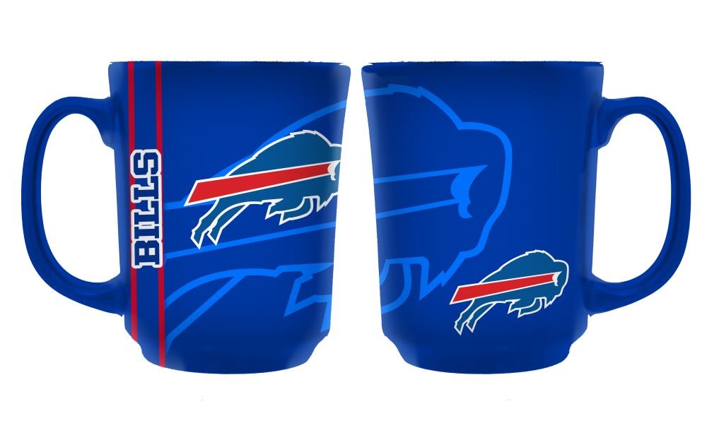  NFL Buffalo Bills 11-Ounce Black Nostalgic Mug (2 Pack) :  Sports Fan Coffee Mugs : Sports & Outdoors