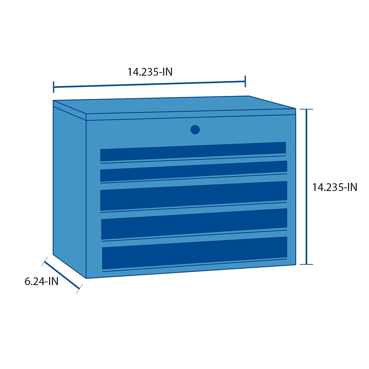Craftsman Tool Divider System Universal Toolbox Drawer Organizer Slotted  Foam Portion Storage 65397 