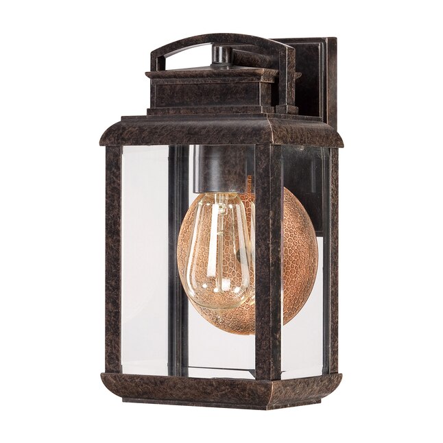Quoizel Byron 11-in H Imperial Bronze Medium Base (E-26) Outdoor Wall Light Quoizel Byron 11-in H Imperial Bronze Medium Base (E-26) Outdoor Wall Light