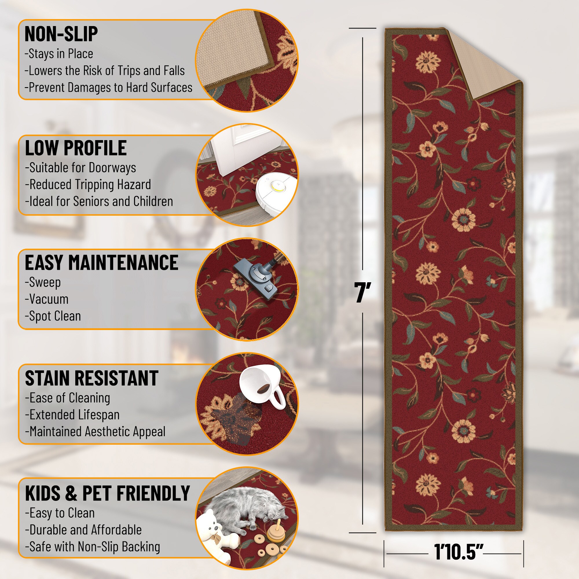 Ottomanson CLS3090-2X7 rugs - View #3