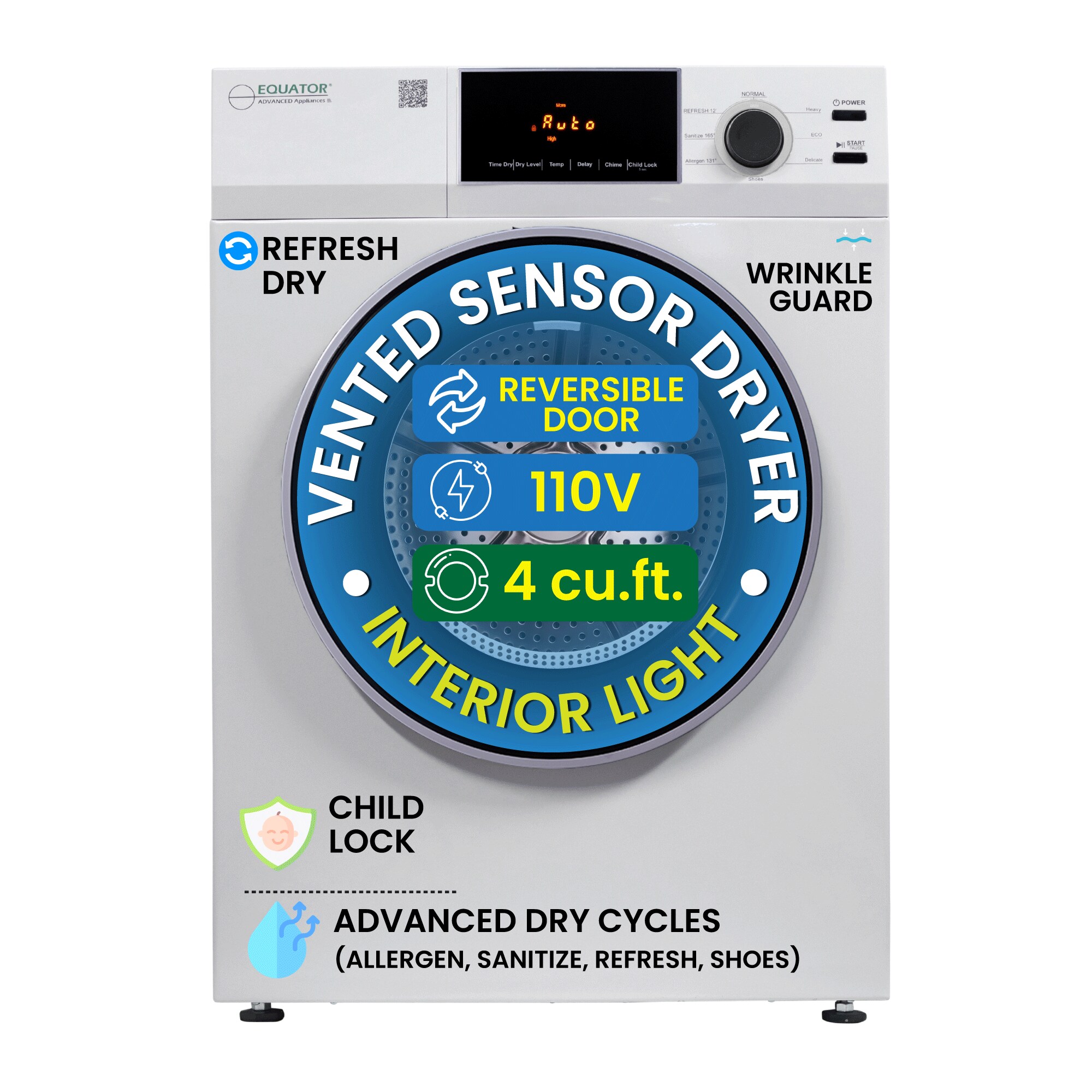 Equator Advanced Appliances ED 880 Elec-Dry - View #2