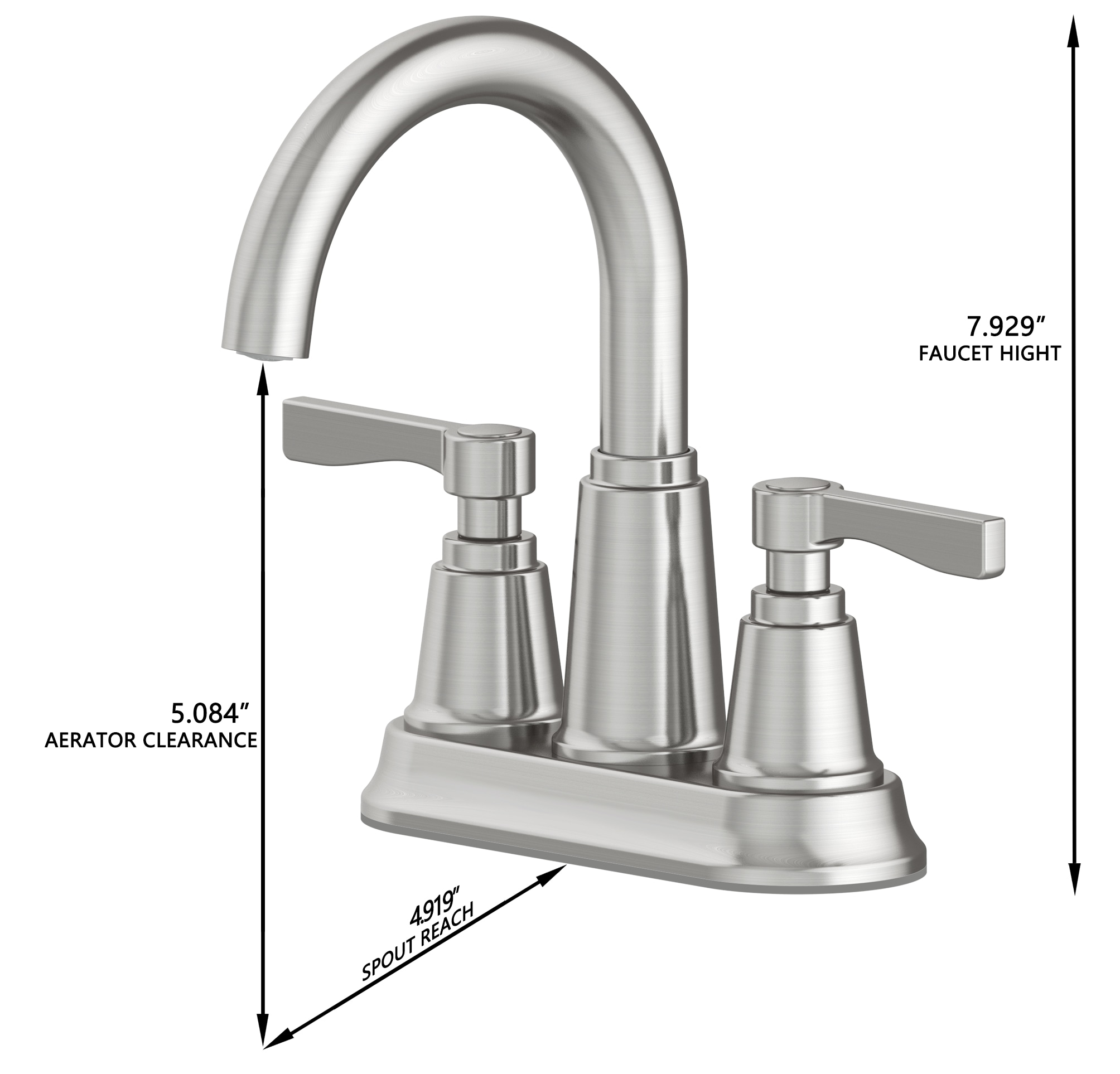allen + roth 67130W-6004 Lavatory-Faucets - View #6