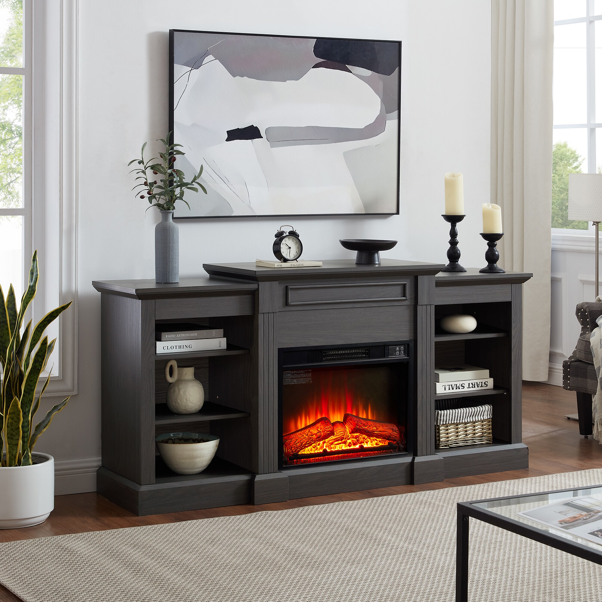 SINOFURN SYA170016DB Electric-Fireplaces - View #11