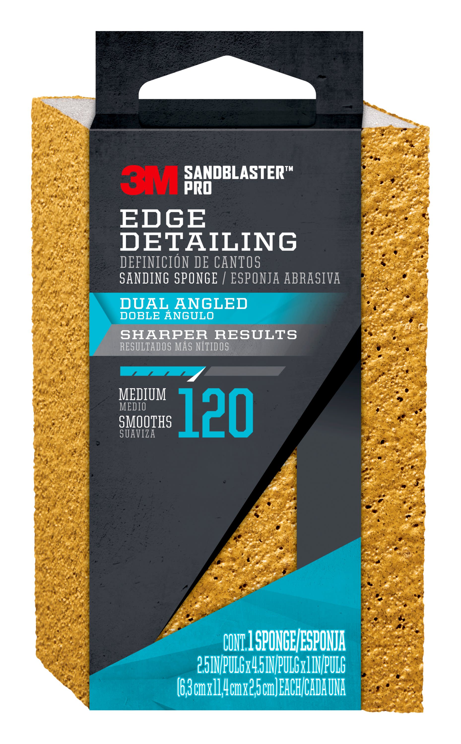 3M™ Pro Grade Precision™ Drywall Edge Detailing Angled Sanding
