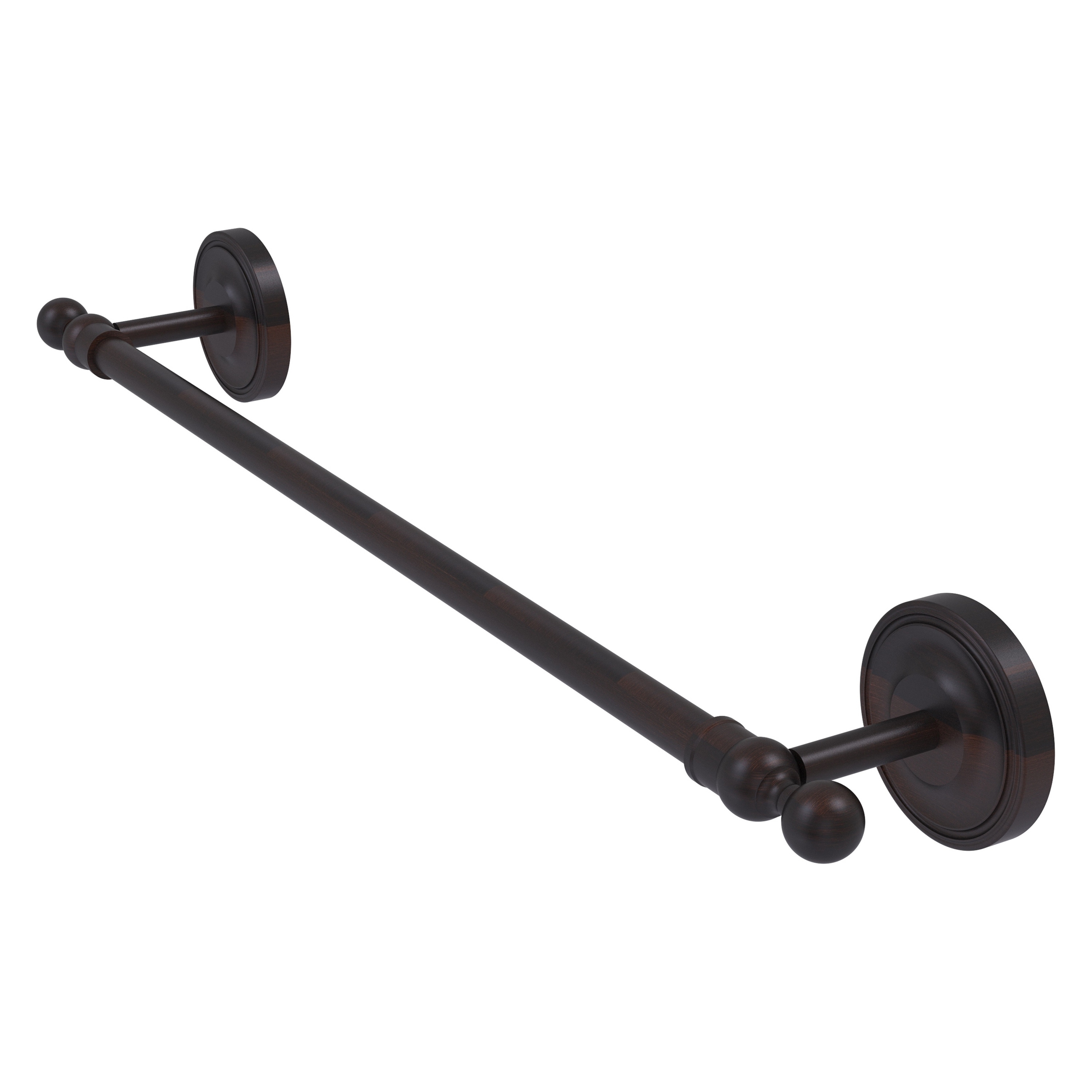 Allied Brass R-41/18-VB Regal 18-in Venetian Bronze Wall mount Single Towel Bar