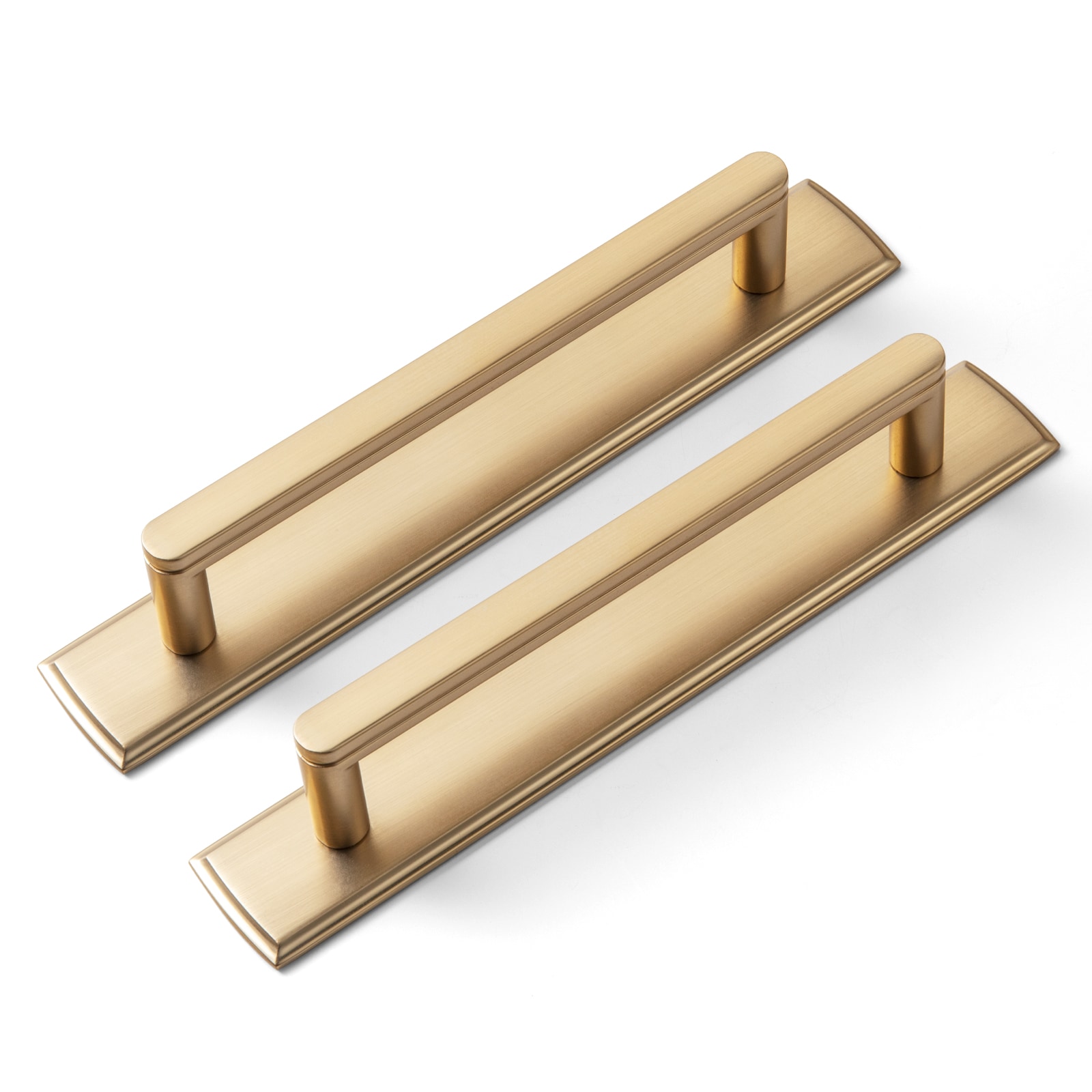 Miaokesen 2065-G011-128-UBR-2 5-1/16-in , 128mm Center to Center Champagne Bronze Cylindrical Handle Drawer Pulls 2 -Pack