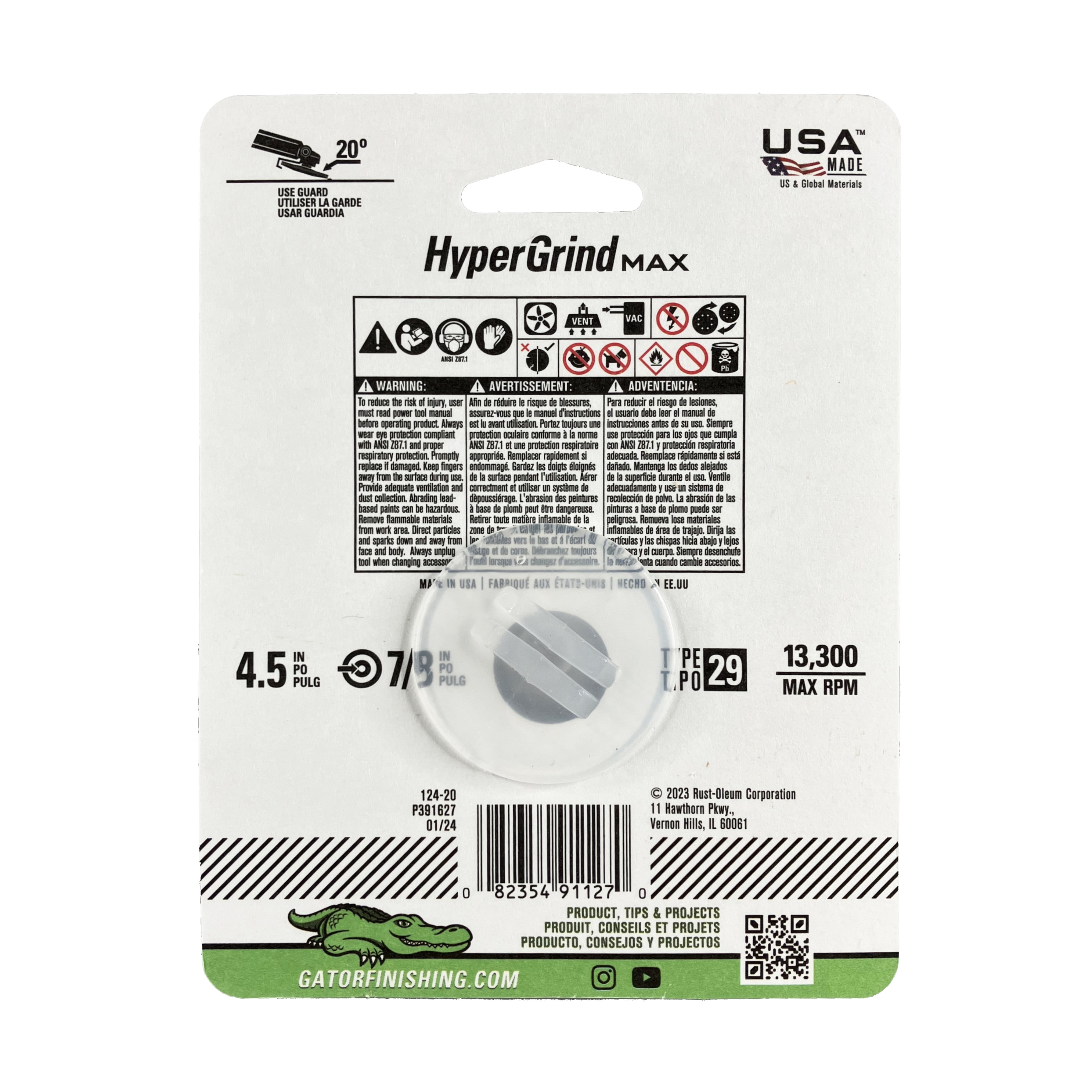 Gator 391127 Pt-Sandpaper - View #3