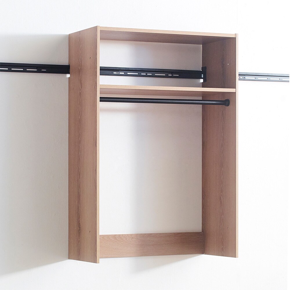 Klair Living DEVI-B OAK Wood-Closet-Kits - View #5