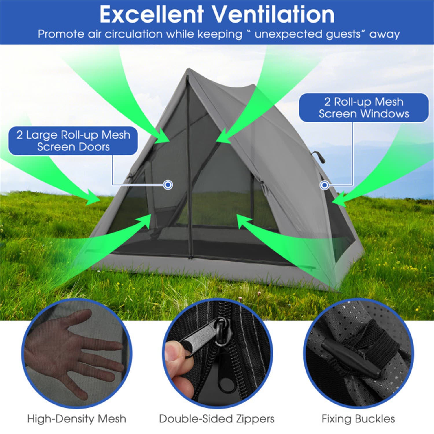 BABOOM BOM-11707GR-CO tents - View #8