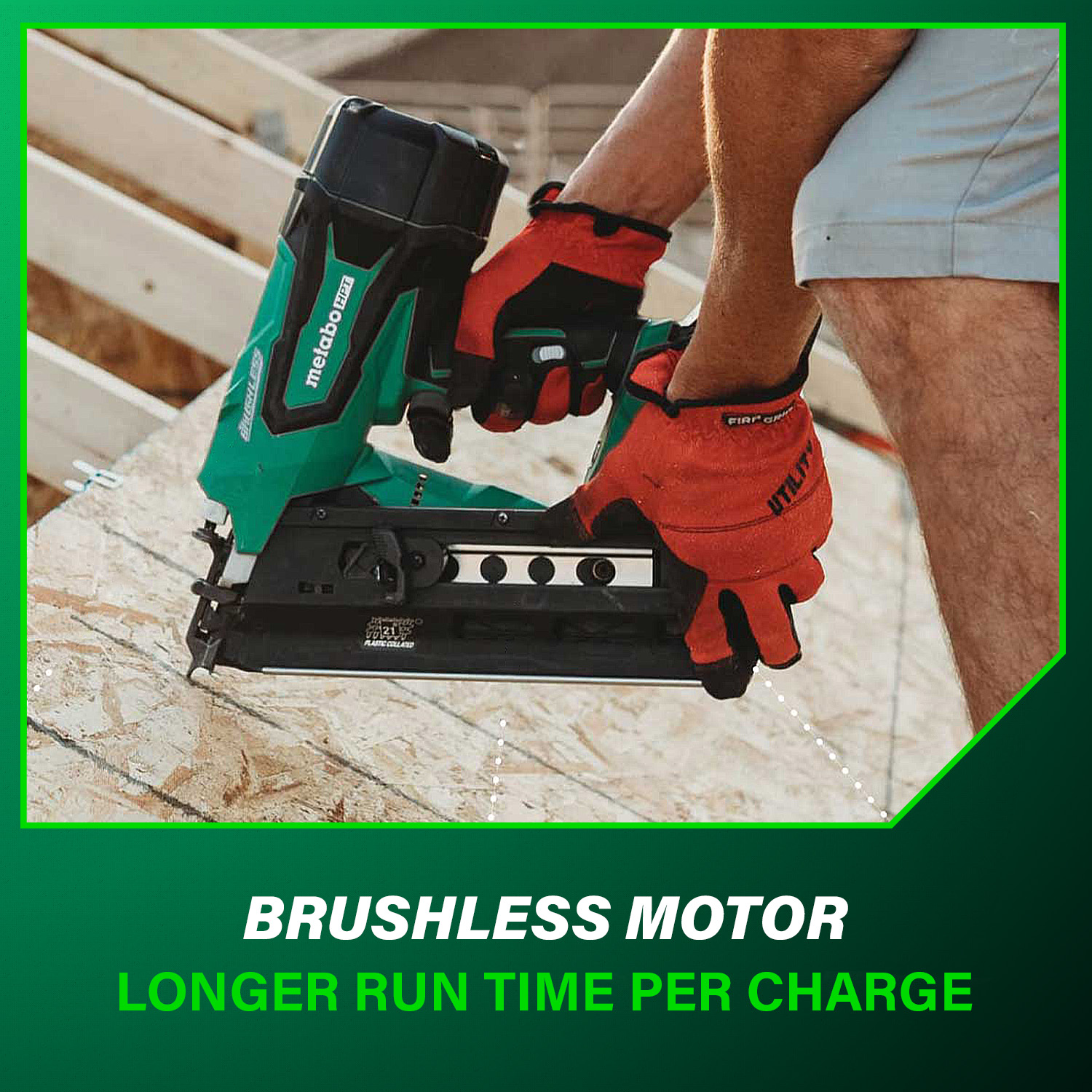 Metabo HPT NR1890DRSTM Cordless-Nailer - View #7