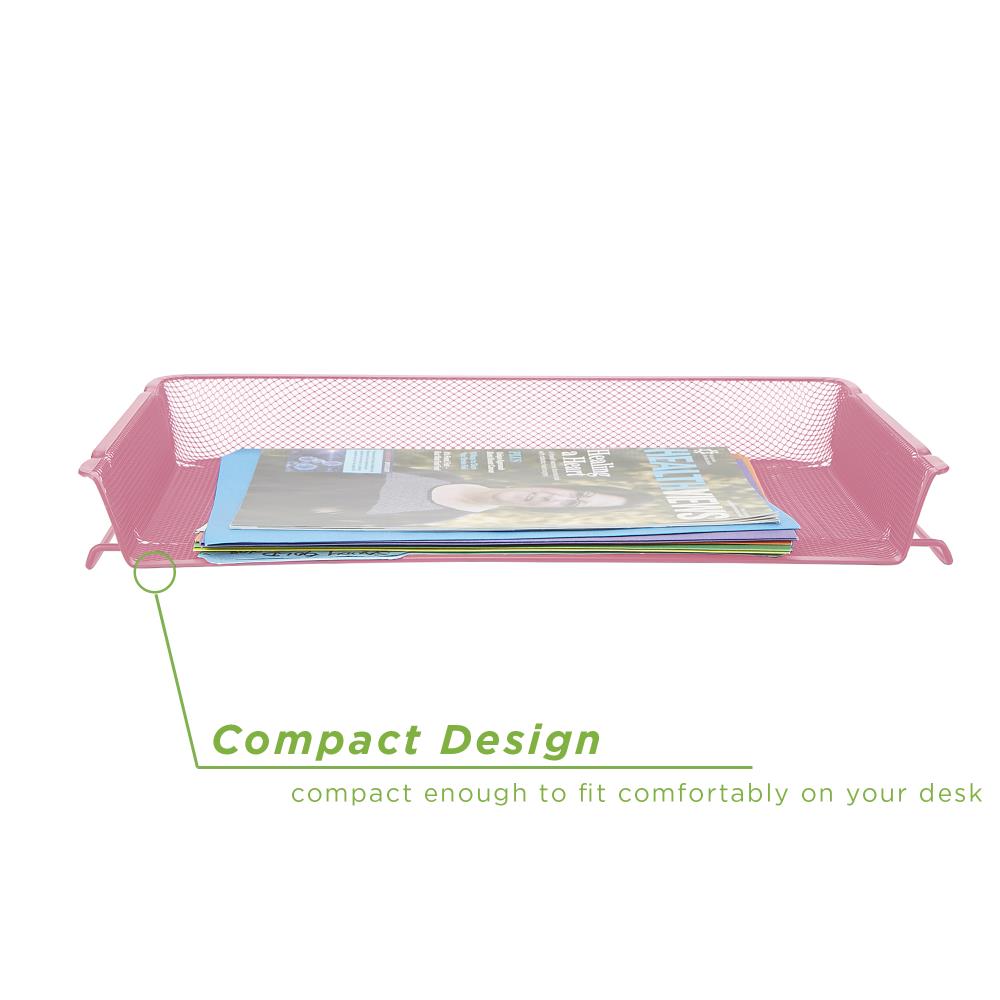 Mind Reader ASTACK2-PNK Desktop-Organizers - View #3