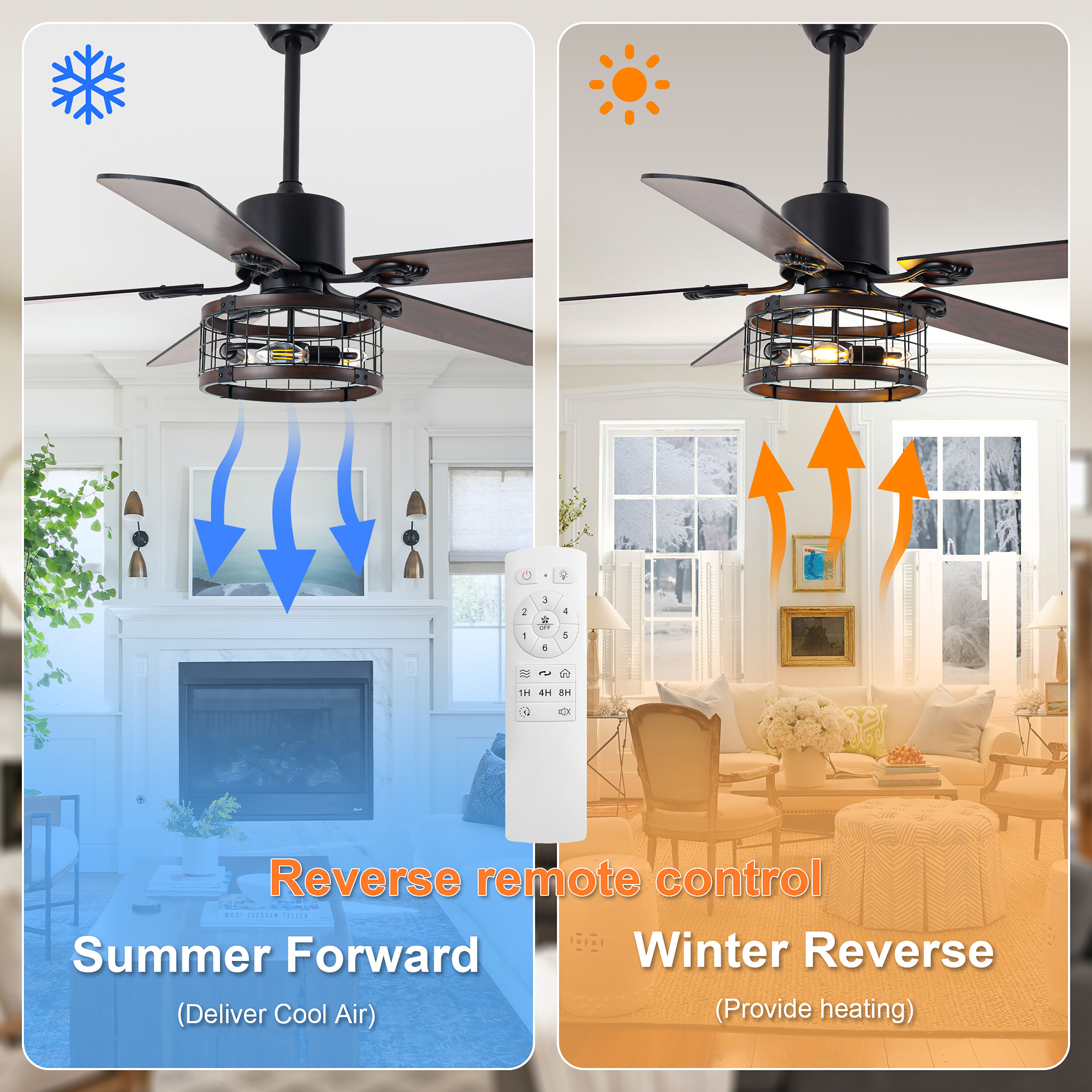 Cusp Barn CS52P20 Ceiling-Fans - View #2