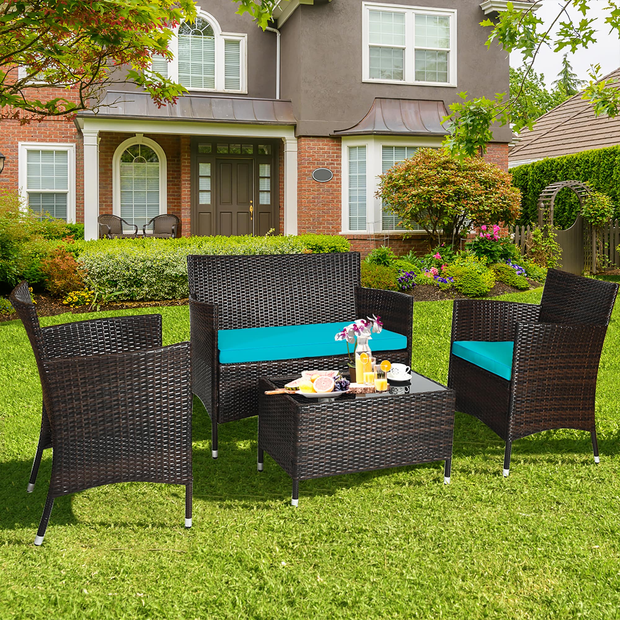 Costway HW63214TU Patio-Conversation-Sets - View #3