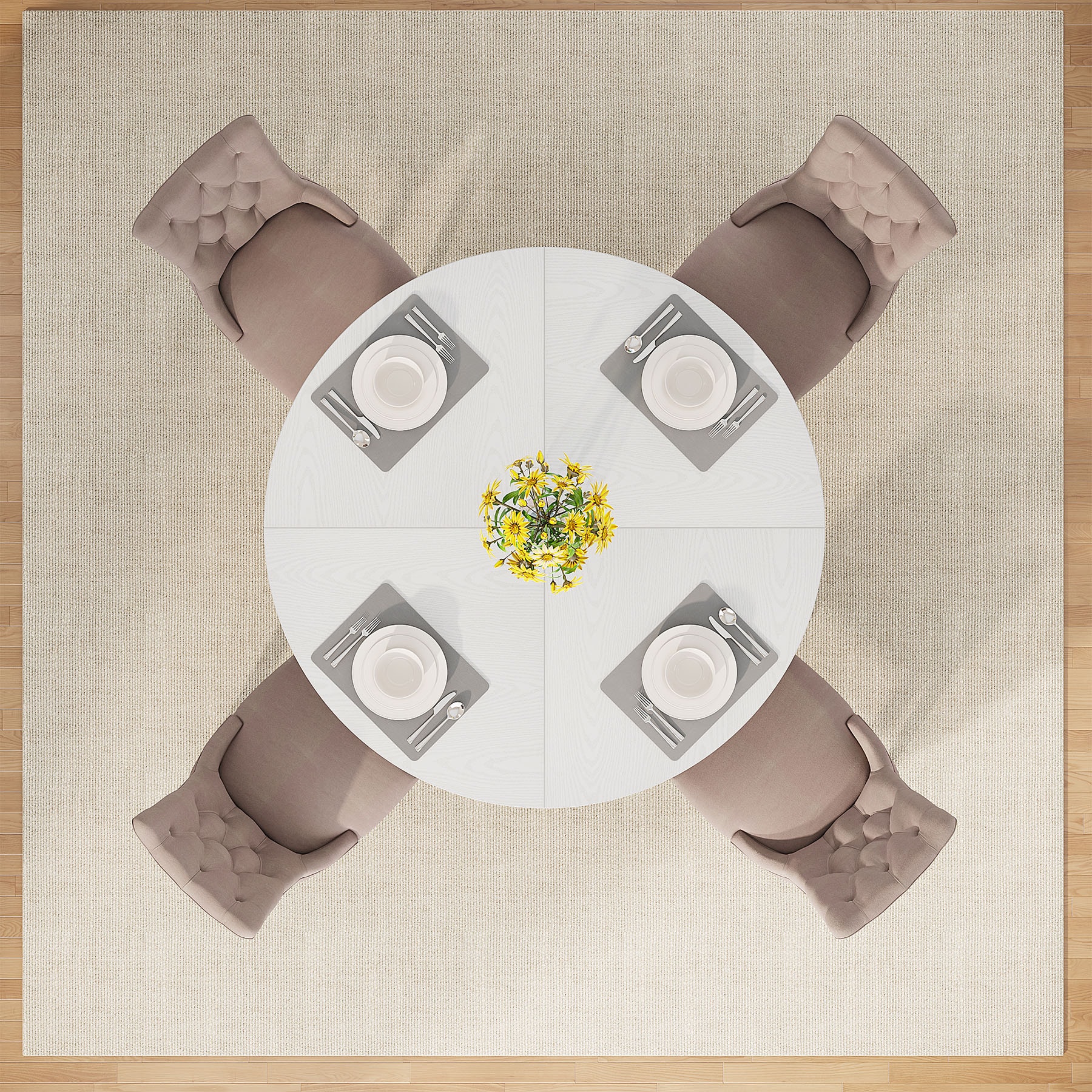Fnova LWTJ-XK00693X Dining-Tables - View #11
