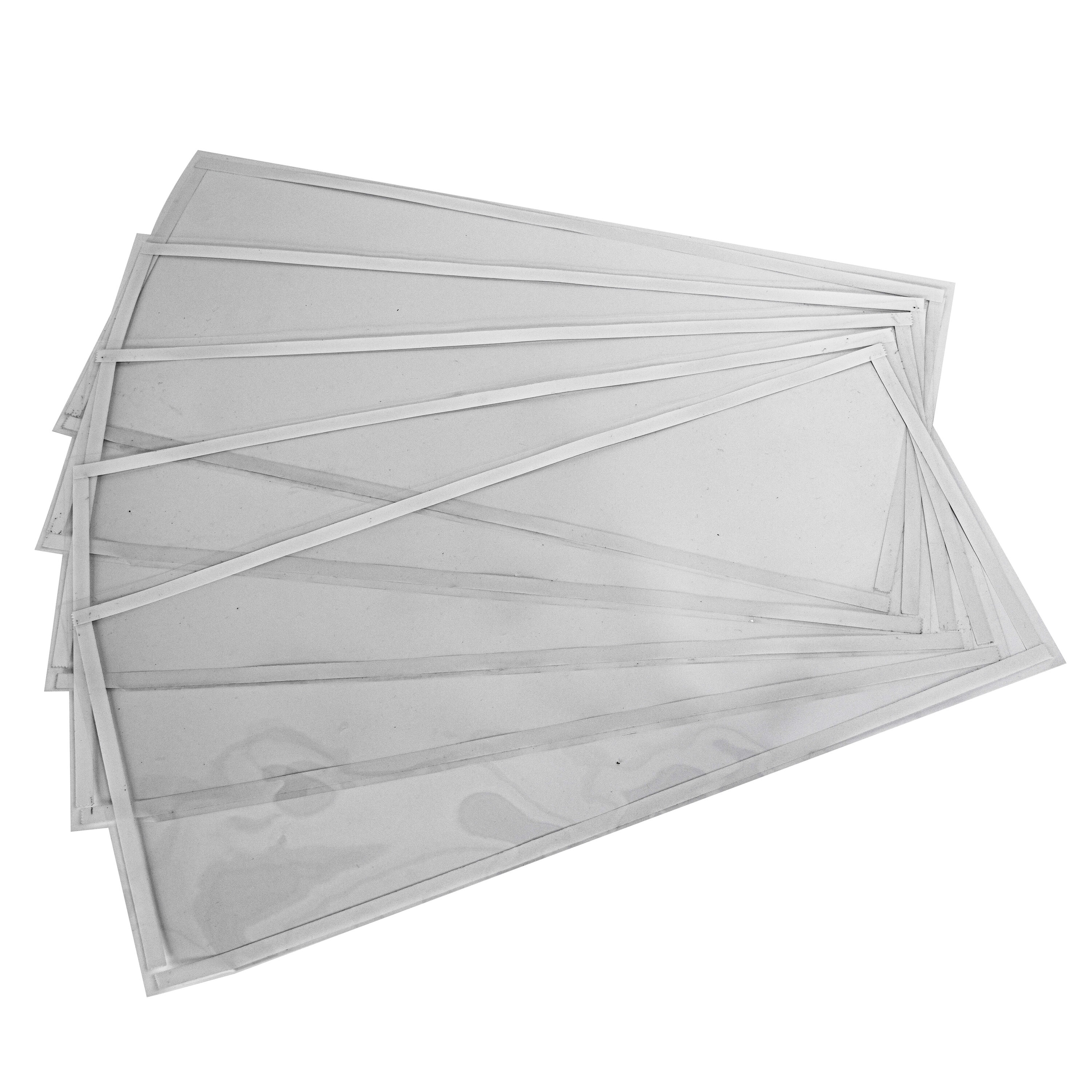 DEWALT DXCM103-0214 10-Piece Adhesive Window Protector Replacements for Abrasive Blast Cabinet