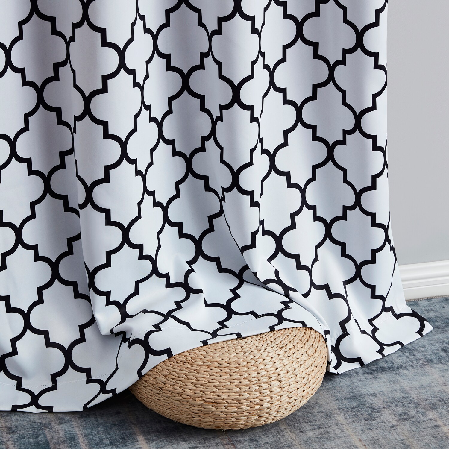 HLC.me LTTCPRNT-84W/BLK curtains - View #4
