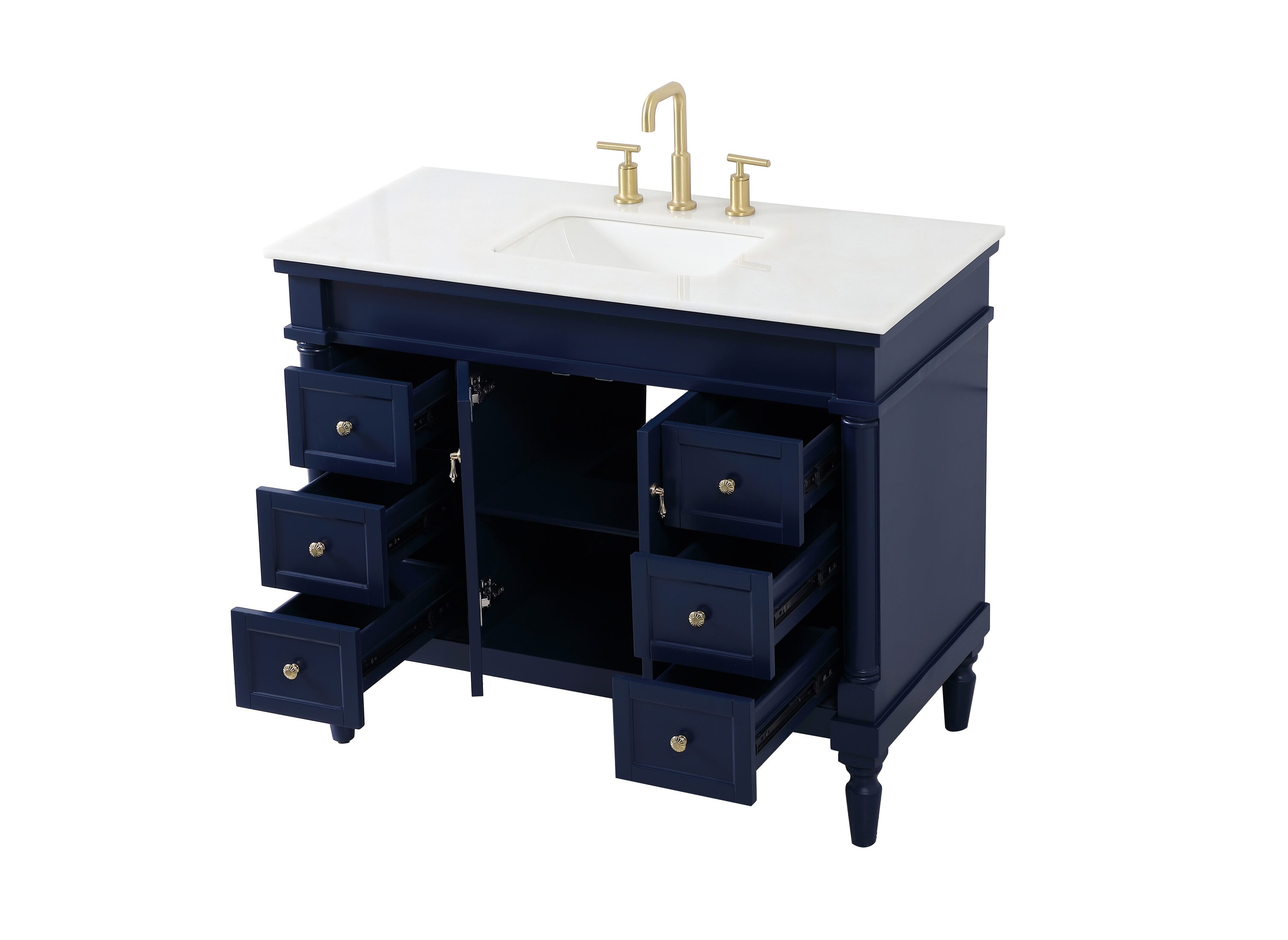 Elegant Decor HF39126BL Bath-Vanity-Combo - View #10
