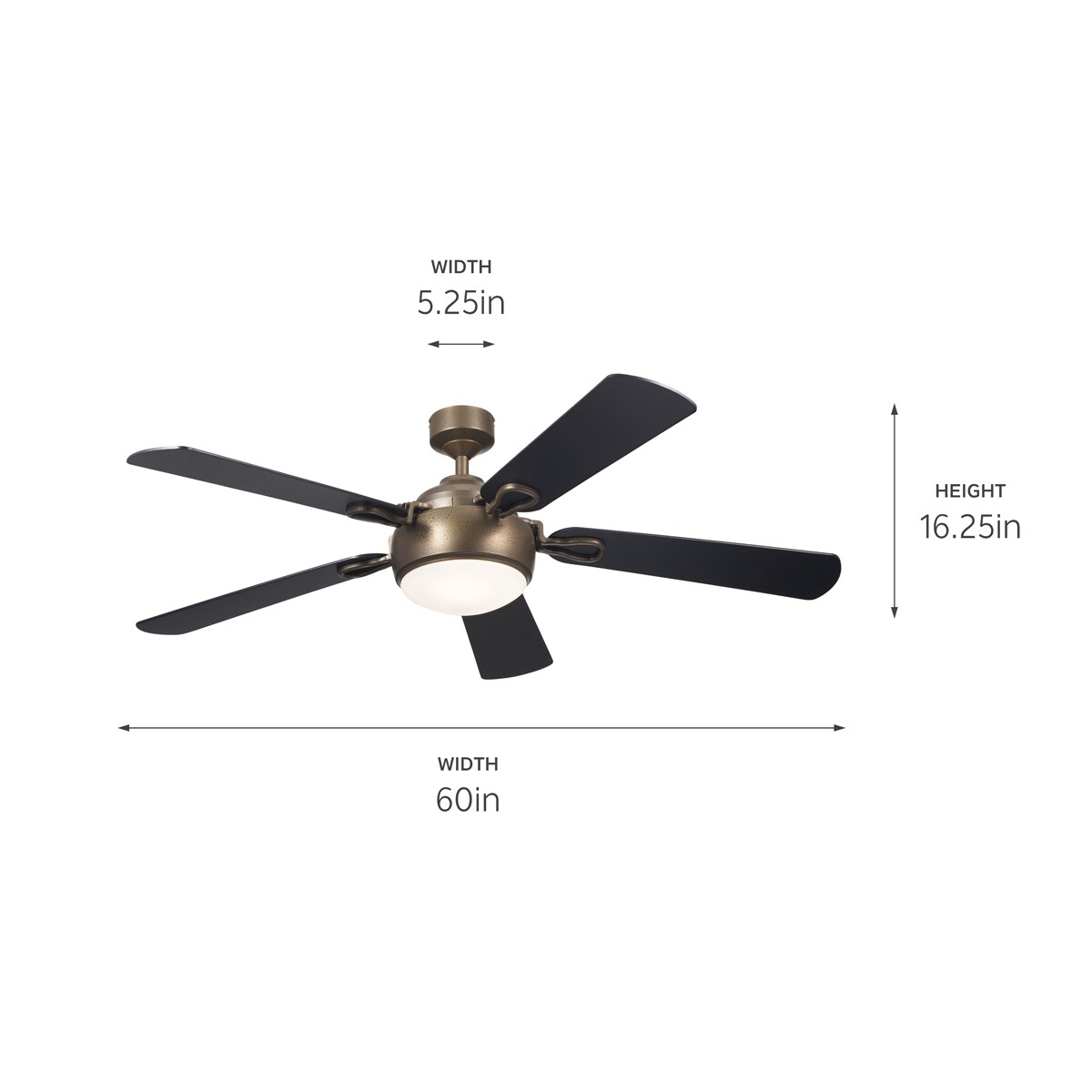 Kichler 300415CHZ Ceiling-Fans - View #10