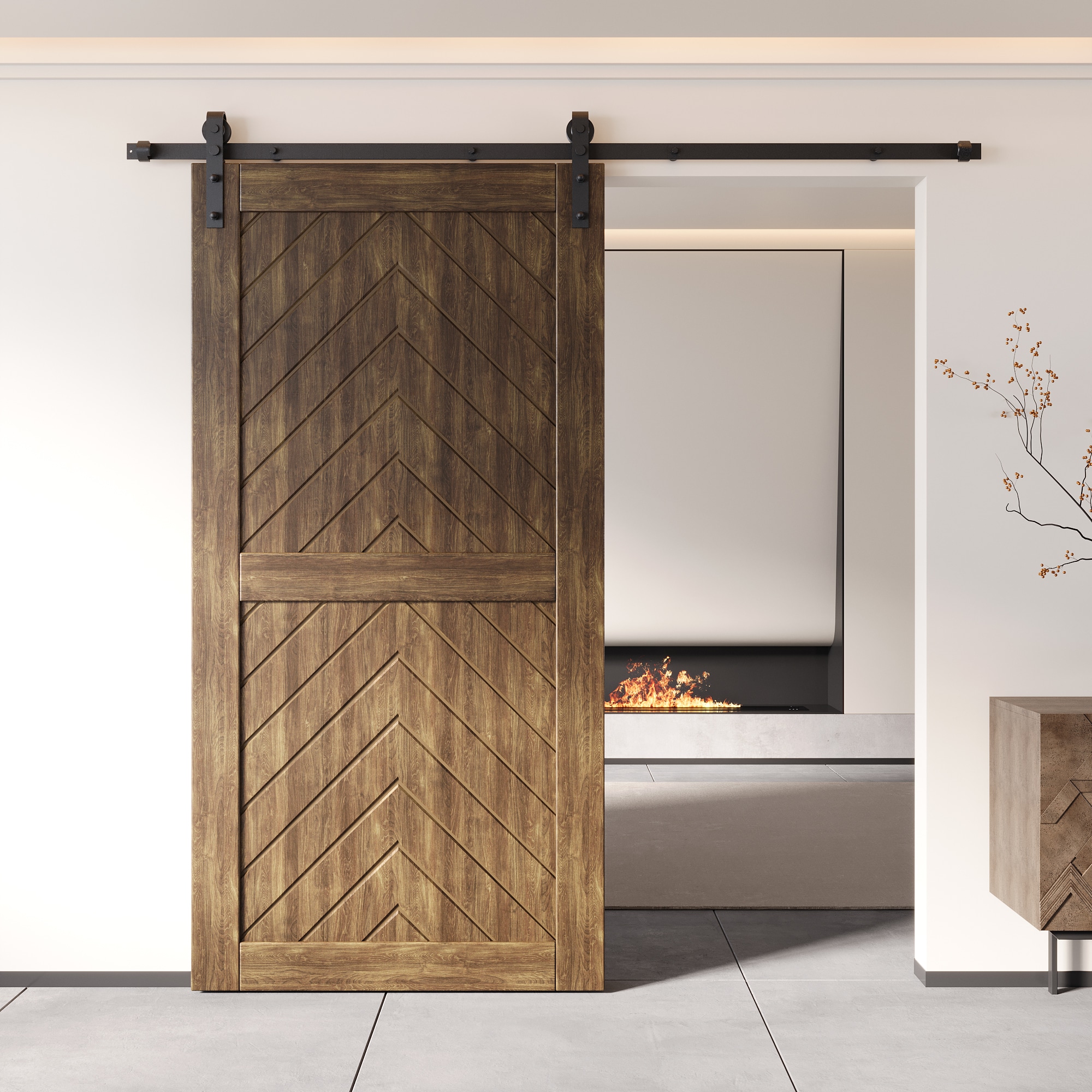 HOMACER JT1-3280-WA Barn-Doors - View #8