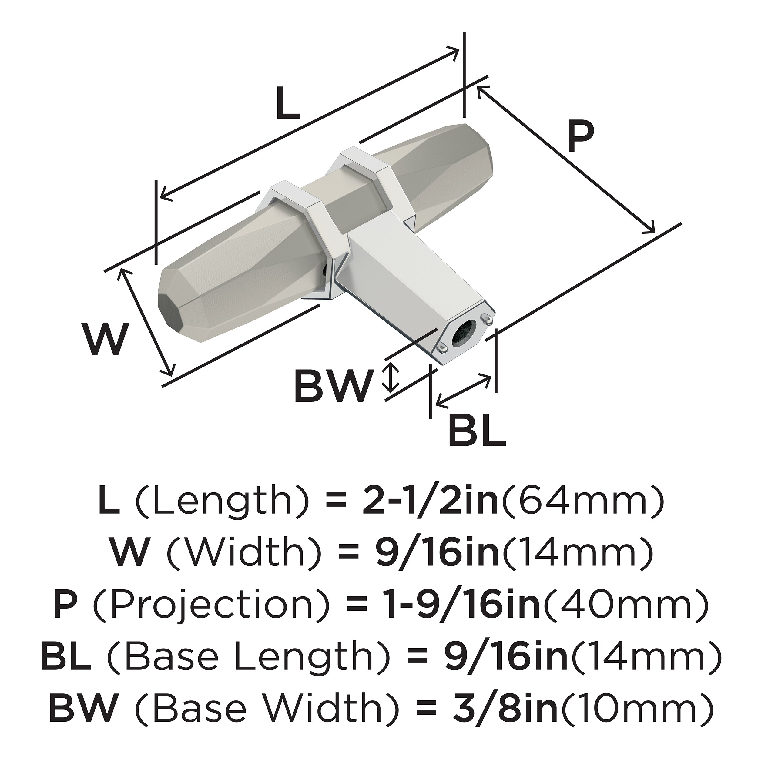 Amerock BP36647G1026 Cabinet-Knobs - View #4