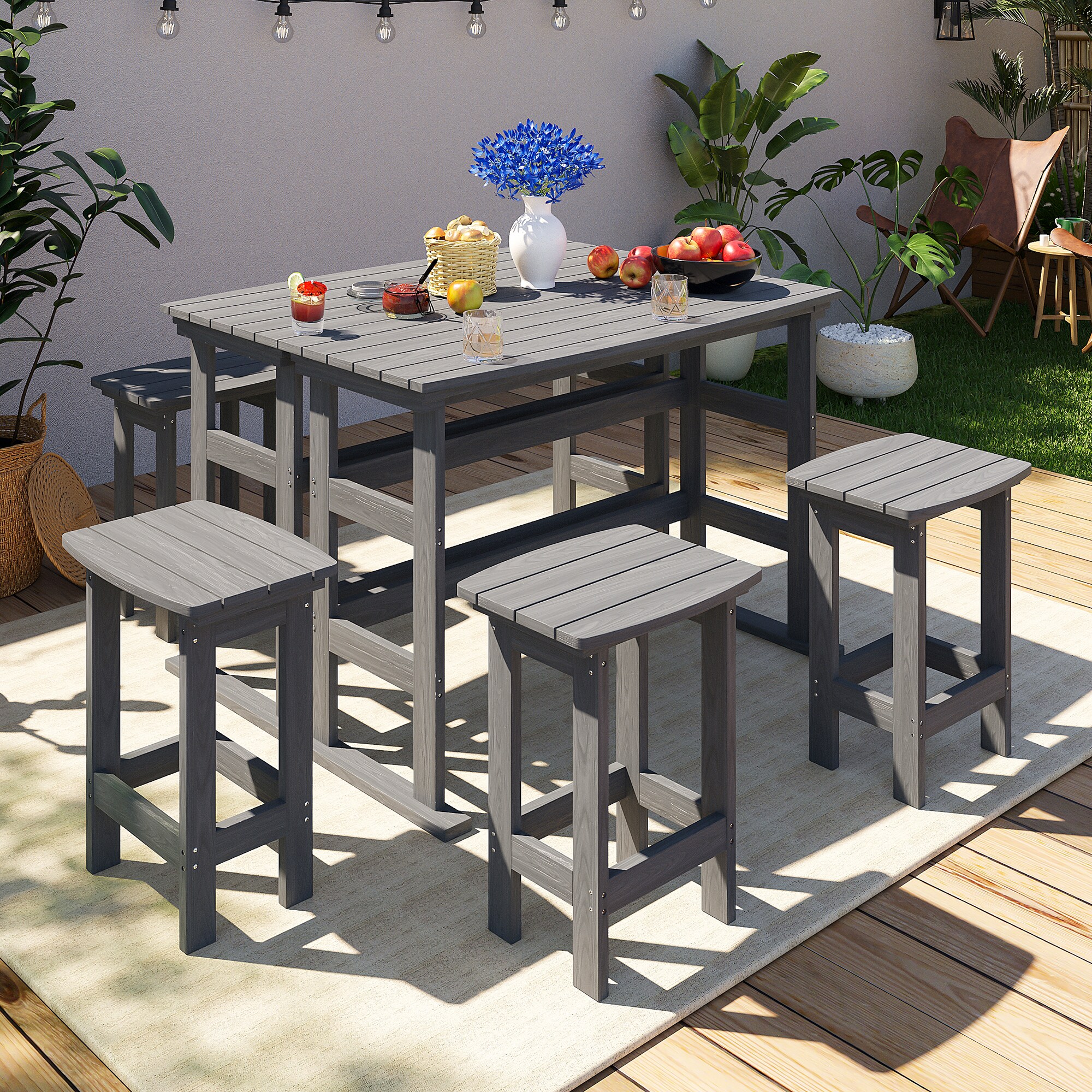 PamaPic HPE-BS-6JT-ML1 Patio-Dining-Sets - View #2