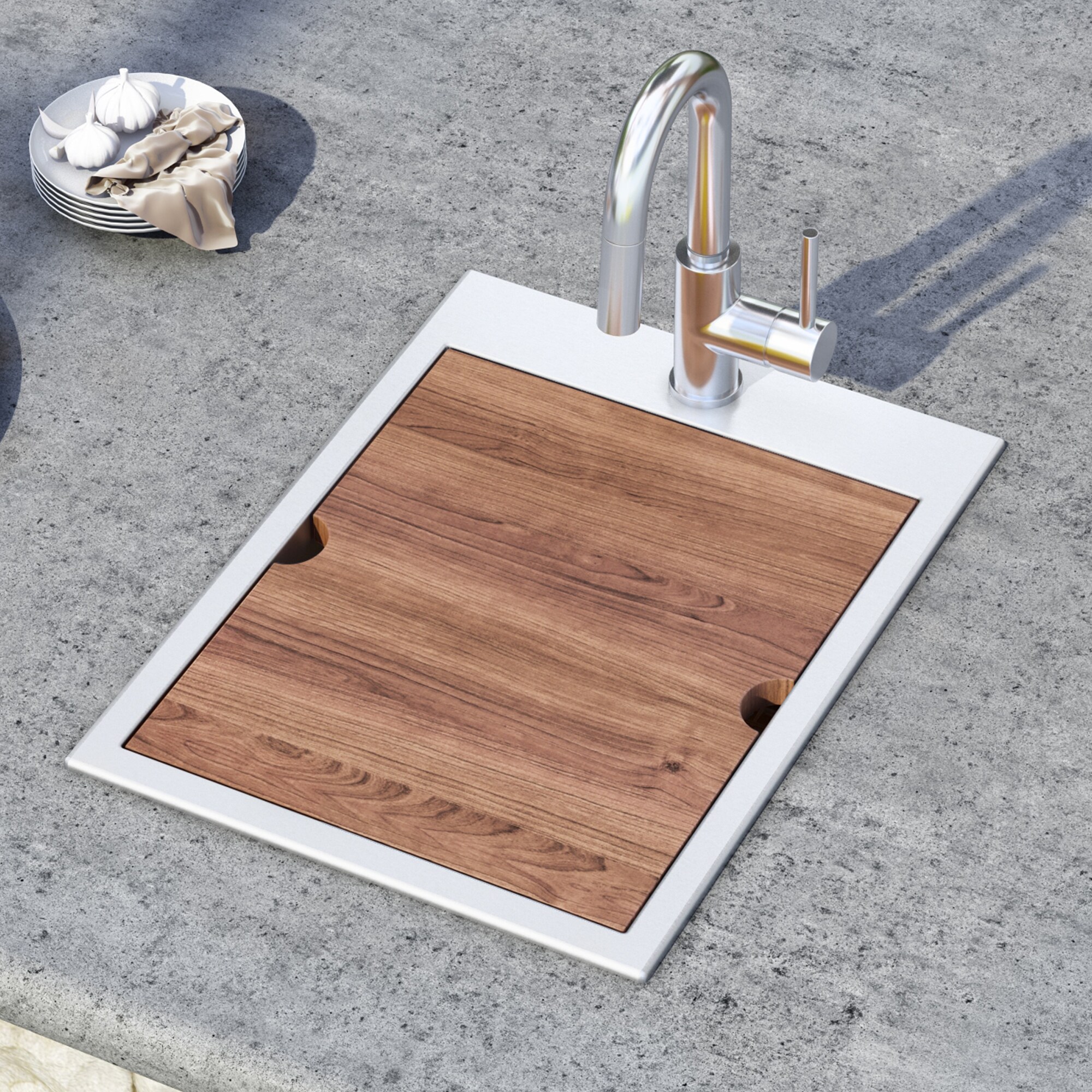 Ruvati RVH8218 Kitchen-Sinks - View #7