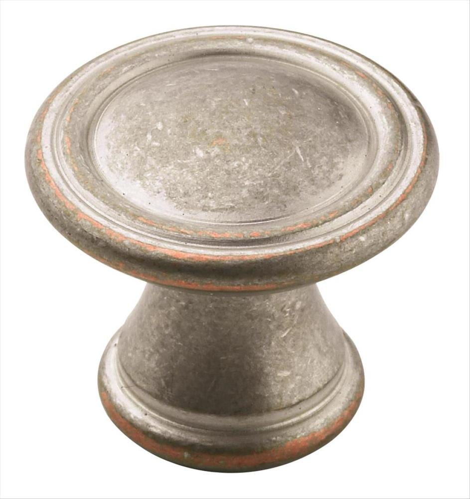 Amerock BP24009WNC Vasari Weathered Nickel Copper Round Transitional Cabinet Knob