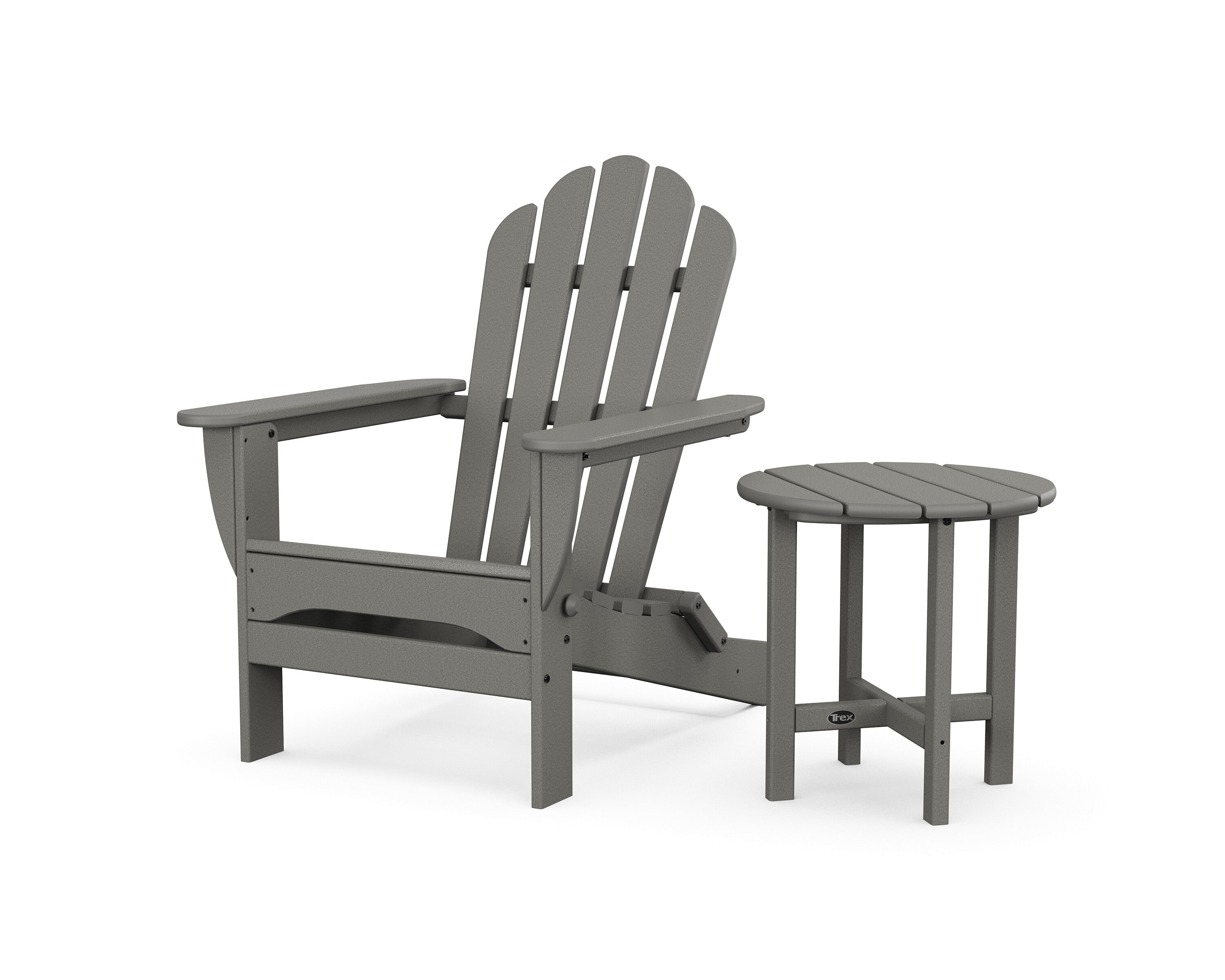 Trex Outdoor Furniture TXS2001-1-SS 2 -Piece Patio Conversation Set