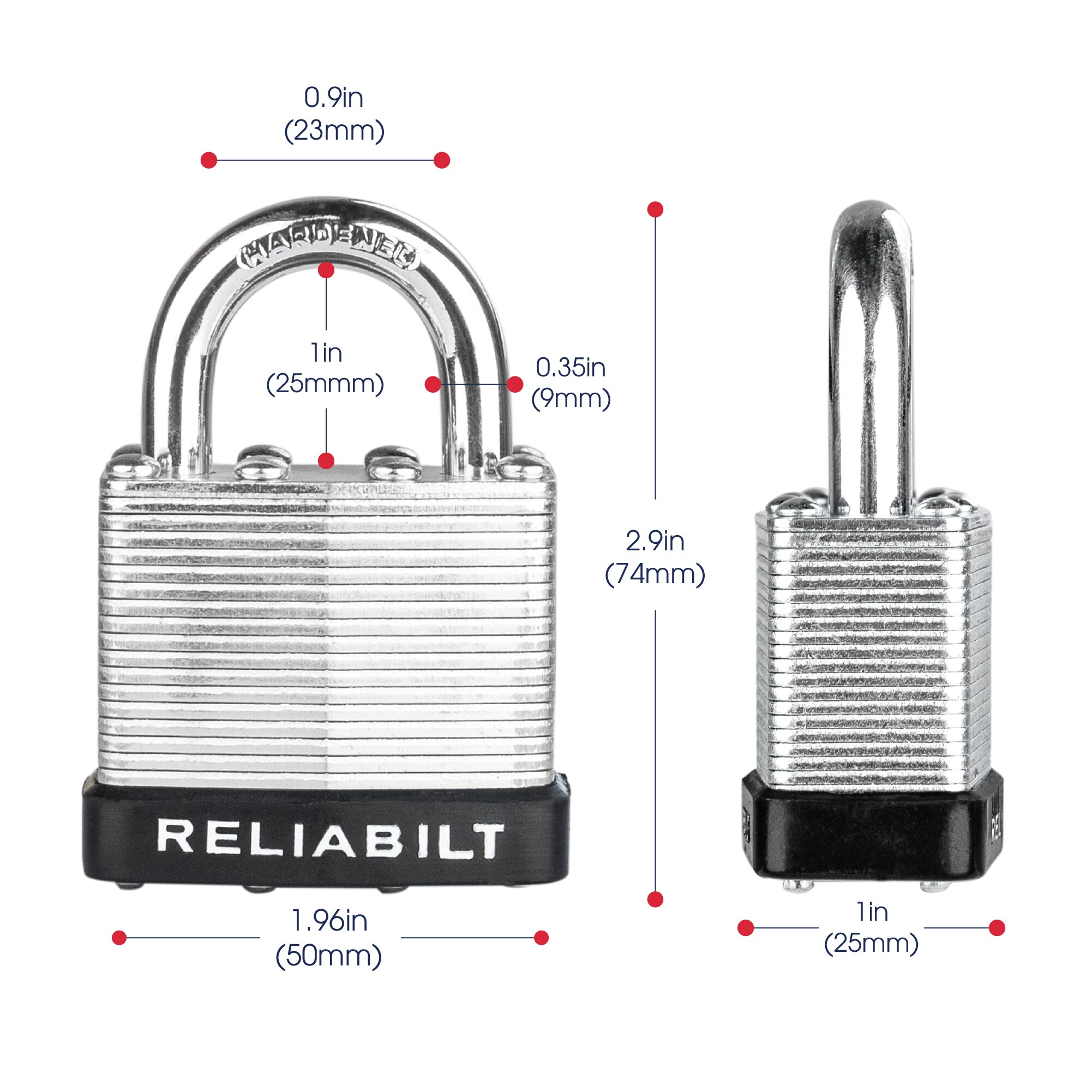 RELIABILT AH140011 Padlocks-Locks-Cables - View #16