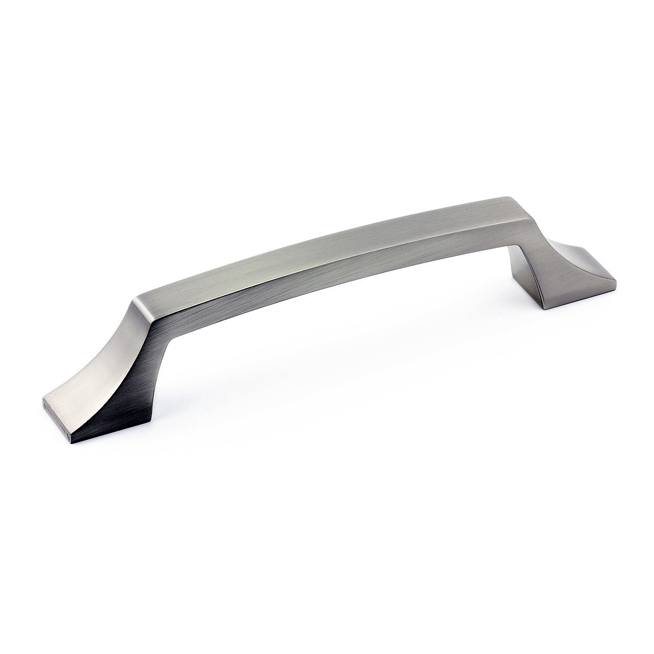 Richelieu BP765128195 Rosemere 5-1/16-in , 128mm Center to Center Brushed Nickel Rectangular Handle