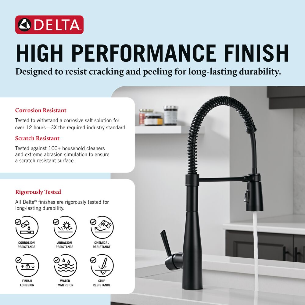 Delta 9613-BL-DST Kitchen-Faucets - View #3