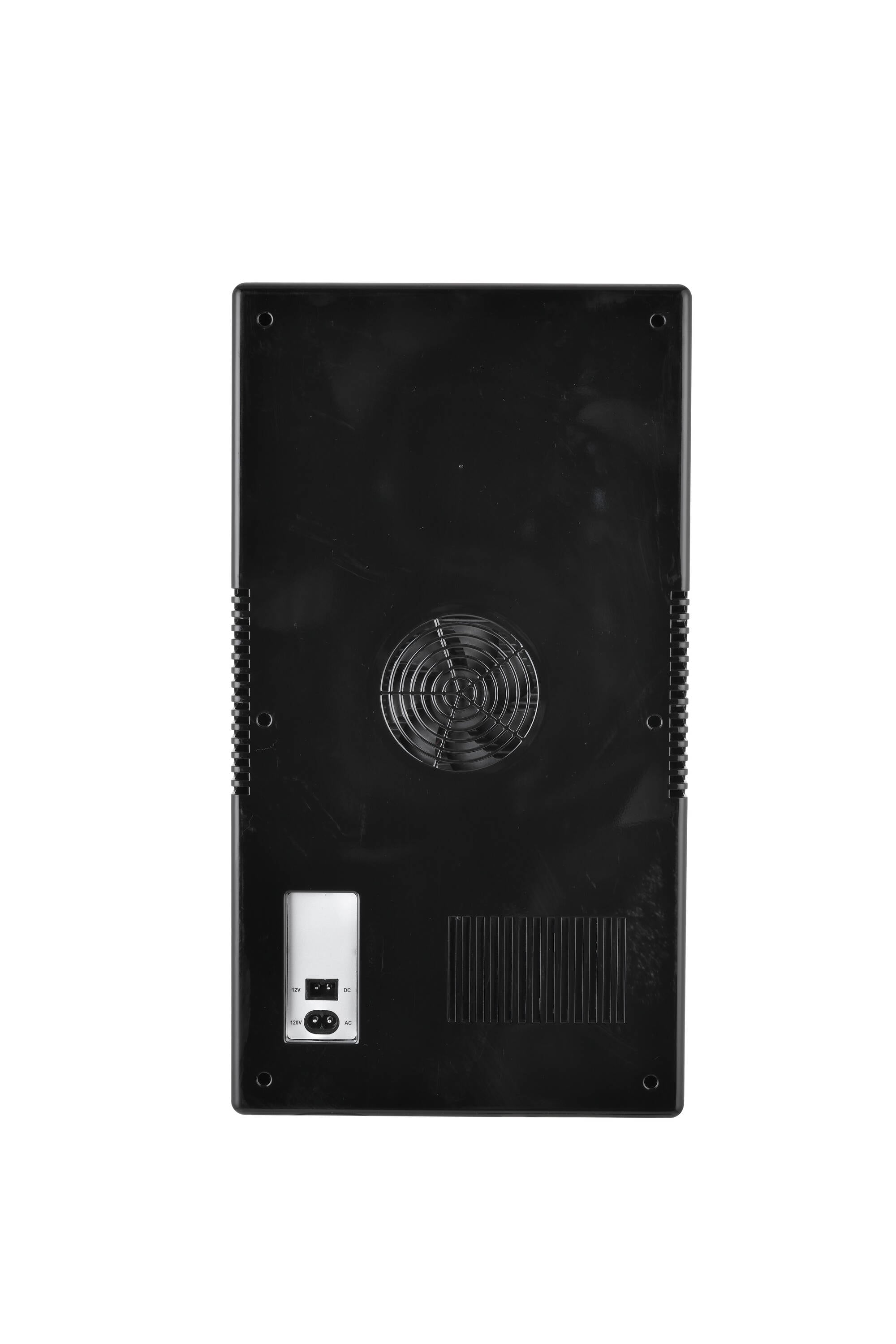 Compact Stainless Steel Mini Beverage Fridge with Glass Door