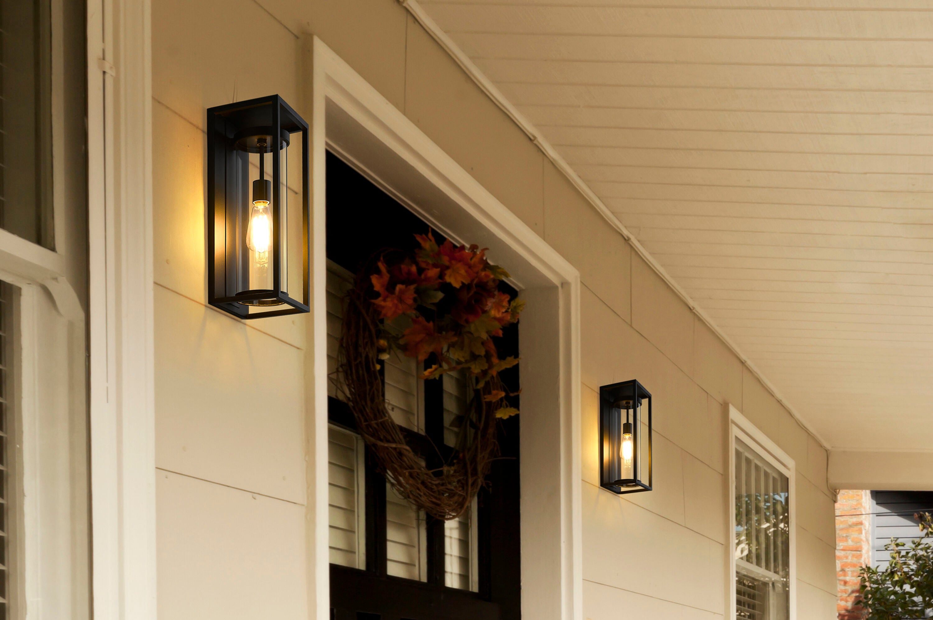 Z-Lite 584M-BK Dunbroch 1-Light 18.25-in H Black Outdoor Wall Light